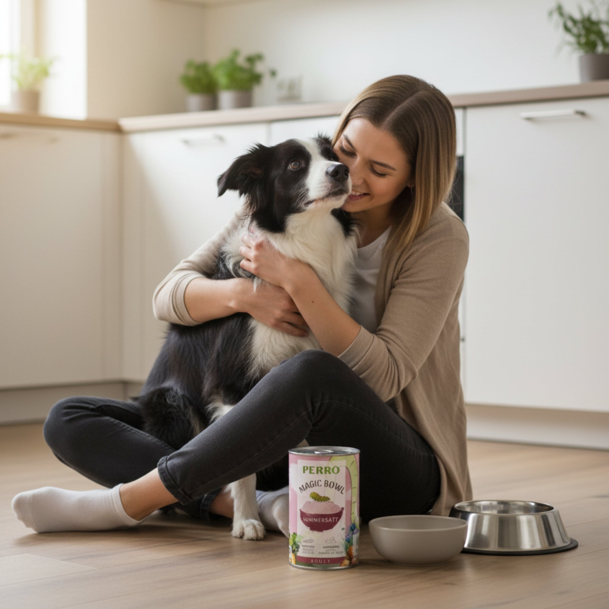 PERRO Magic Bowl Nimmersatt – Insekten, Kartoffel &amp; Pastinake | Getreidefrei &amp; Hypoallergen | Premium Nassfutter für ausgewachsene Hunde - Woofshack