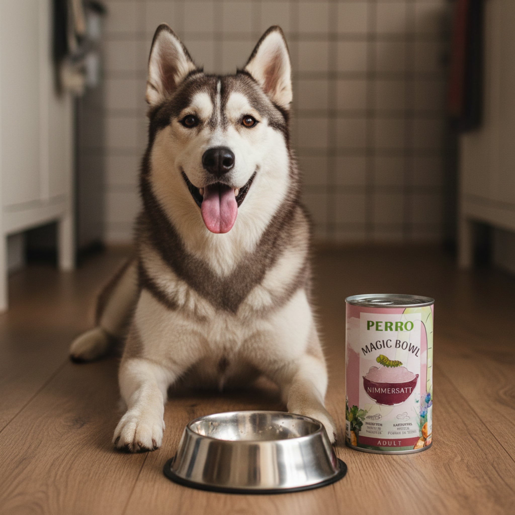 PERRO Magic Bowl Nimmersatt – Insekten, Kartoffel &amp; Pastinake | Getreidefrei &amp; Hypoallergen | Premium Nassfutter für ausgewachsene Hunde - Woofshack