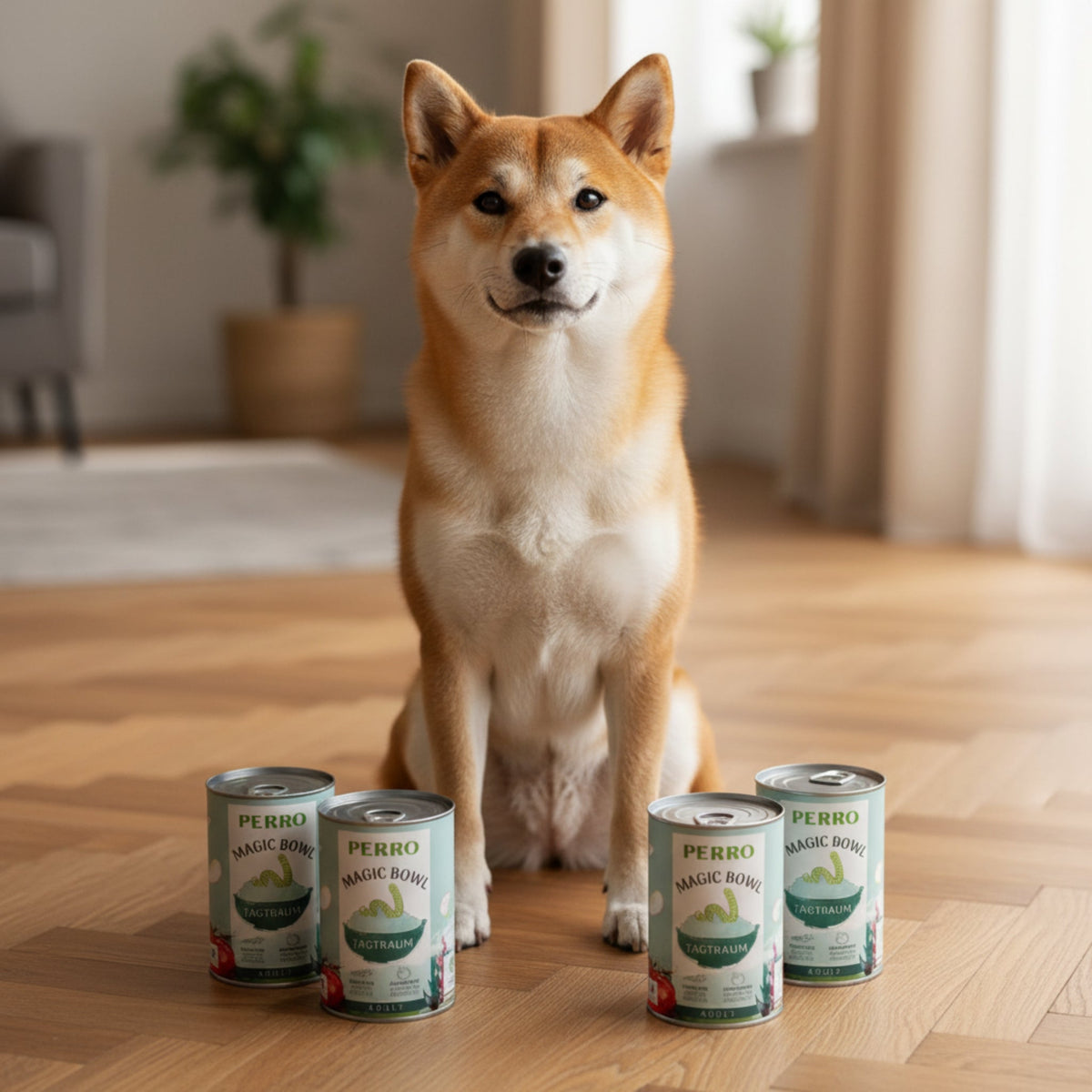 PERRO Magic Bowl Tagtraum – Getreidefrei, sanft verdaulich &amp; reich an natürlichen Nährstoffen | Insekten, Amaranth &amp; Apfel | Nassfutter für erwachsene Hunde - Woofshack