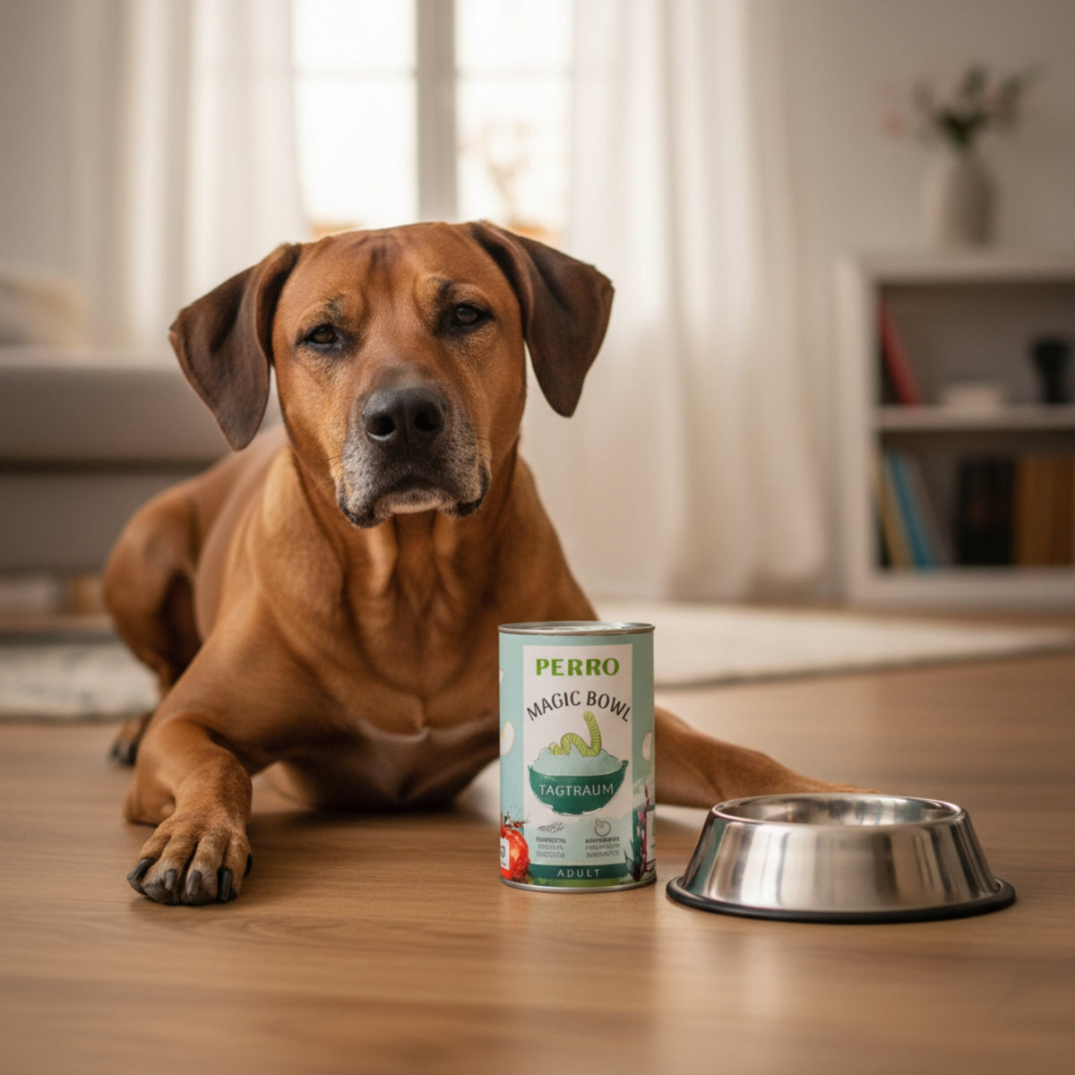 PERRO Magic Bowl Tagtraum – Getreidefrei, sanft verdaulich &amp; reich an natürlichen Nährstoffen | Insekten, Amaranth &amp; Apfel | Nassfutter für erwachsene Hunde - Woofshack
