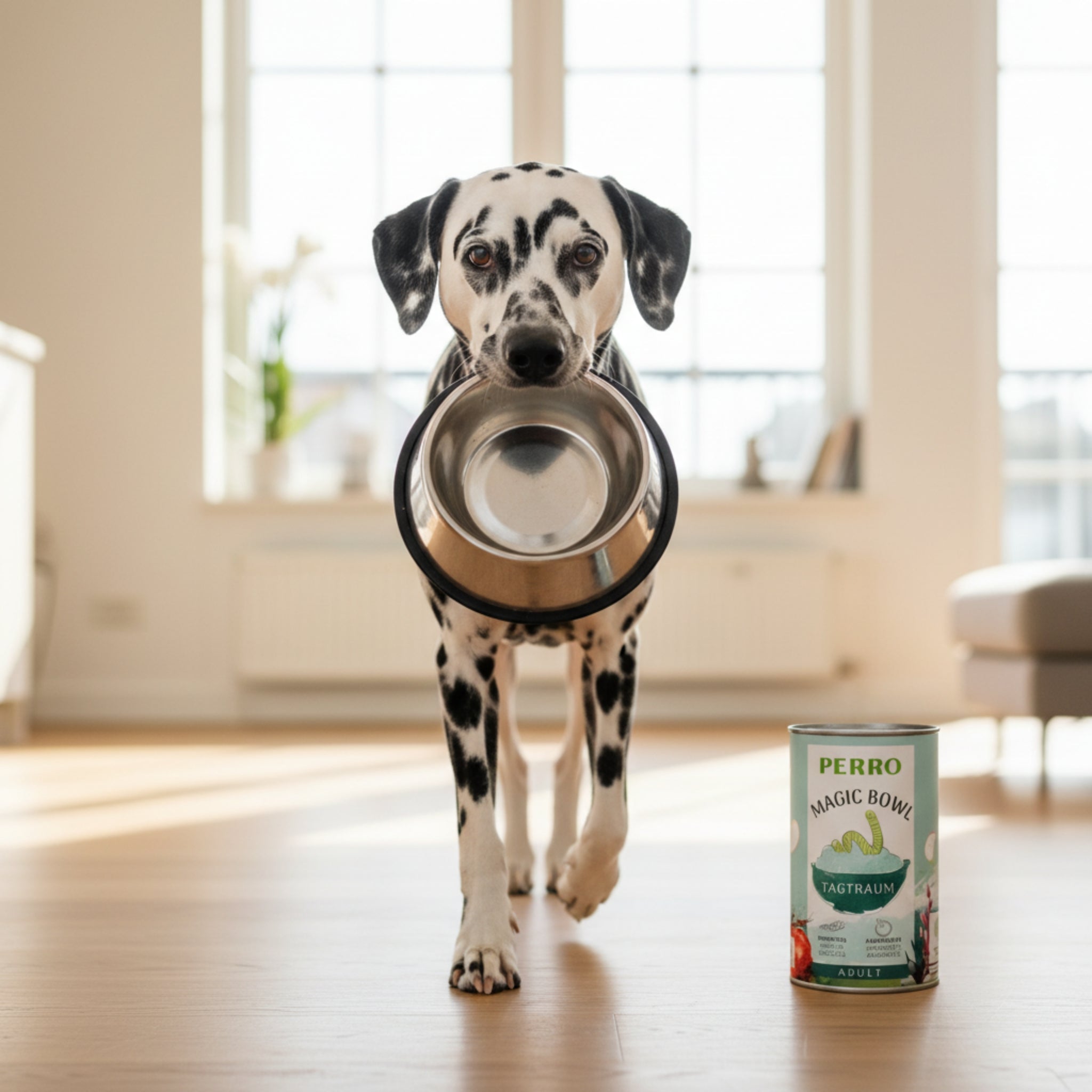PERRO Magic Bowl Tagtraum – Getreidefrei, sanft verdaulich &amp; reich an natürlichen Nährstoffen | Insekten, Amaranth &amp; Apfel | Nassfutter für erwachsene Hunde - Woofshack