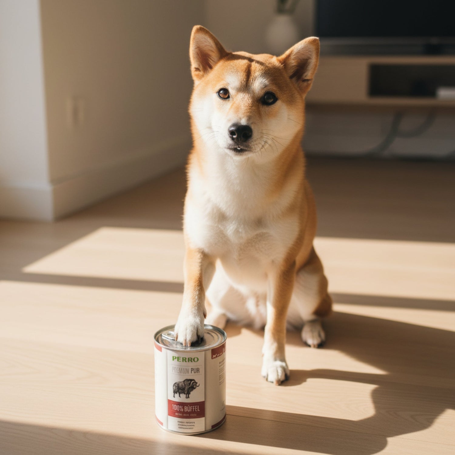 Perro Premium Pur Büffel Nassfutter - Getreidefrei &amp; Hypoallergen - Woofshack