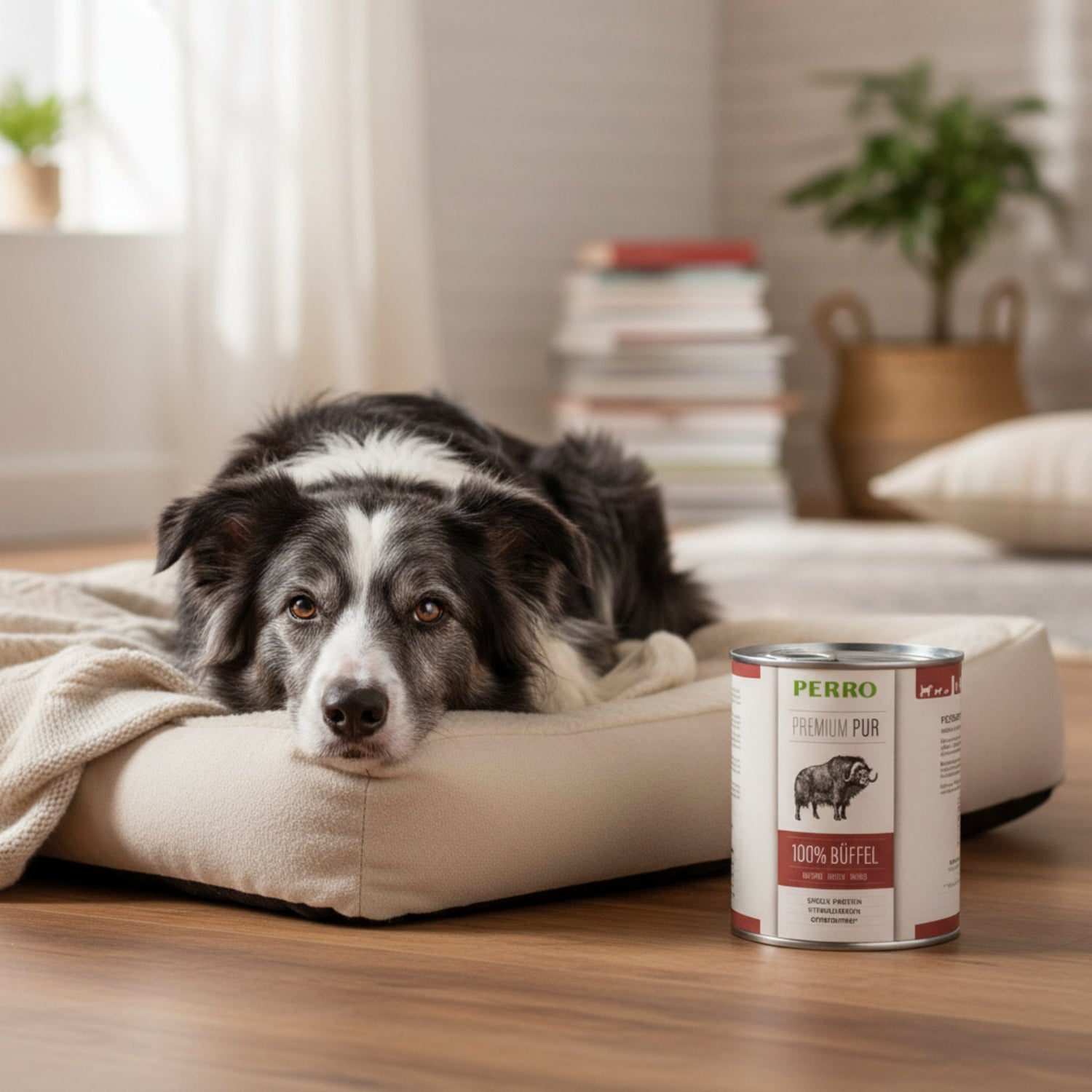 Perro Premium Pur Büffel Nassfutter - Getreidefrei &amp; Hypoallergen - Woofshack