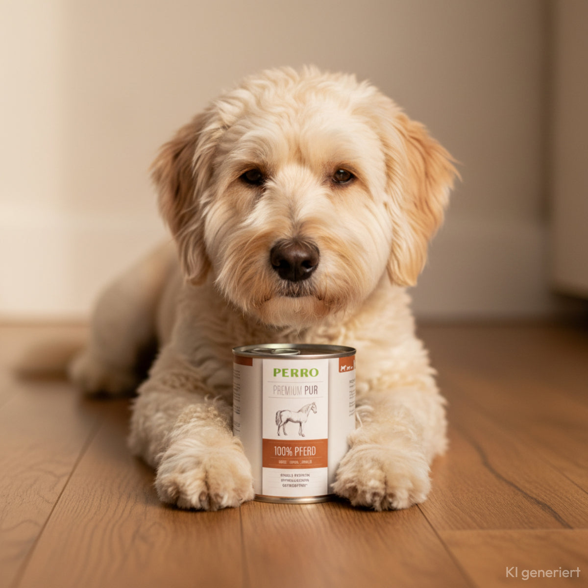 Perro Premium Pur Pferd – Monoprotein Nassfutter für sensible &amp; allergische Hunde | Getreidefrei, Singleprotein, Ausschlussdiät
