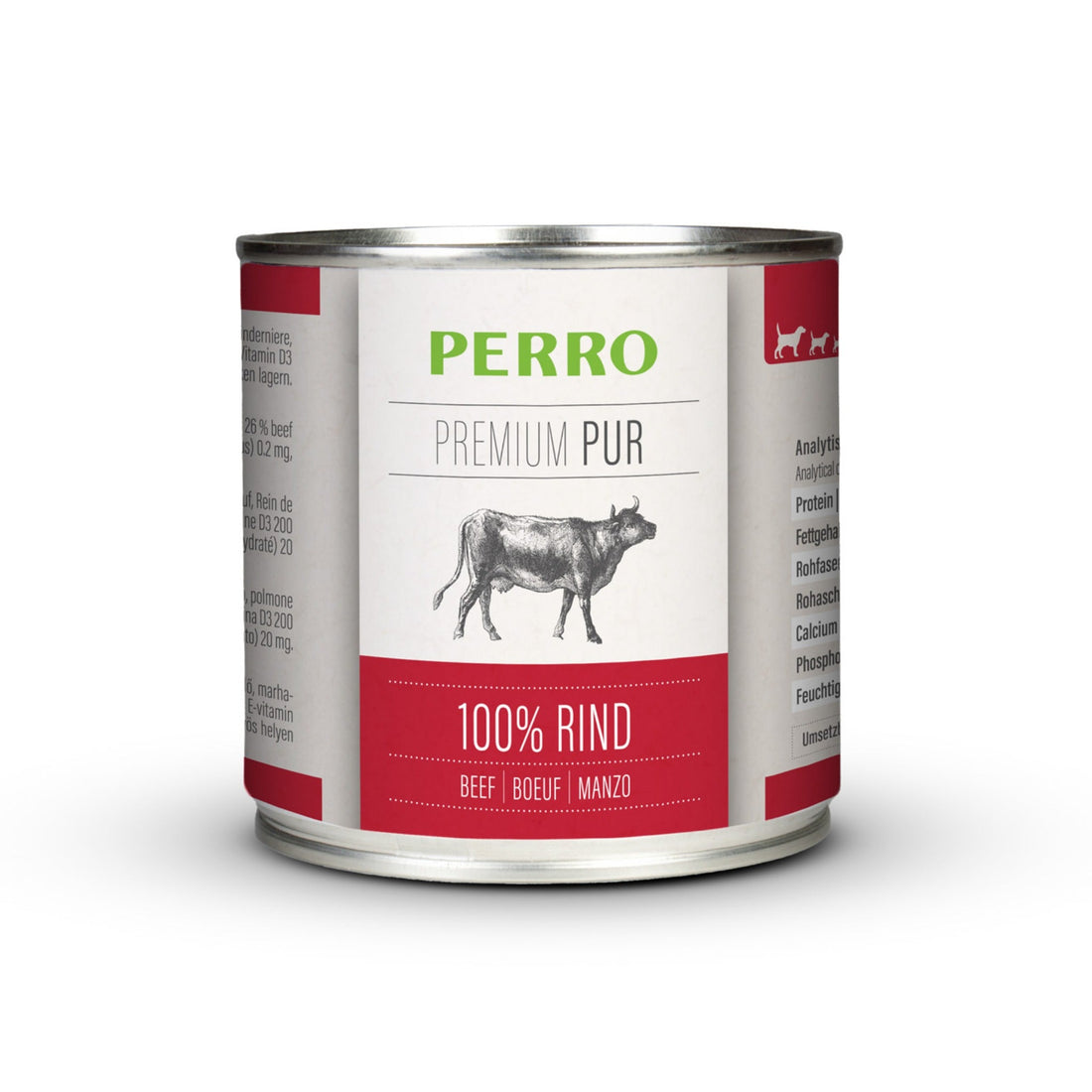 Perro Premium Pur Rind - Hunde Nassfutter - Woofshack