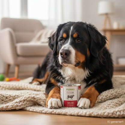 Perro Premium Pur Rind Nassfutter – 100% Singleprotein für Hunde mit Allergien &amp; sensibler Verdauung – Hypoallergen, Getreidefrei &amp; Schonend - Woofshack