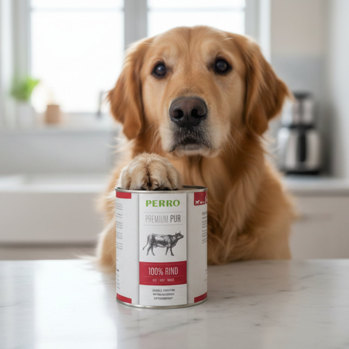 Perro Premium Pur Rind Nassfutter – 100% Singleprotein für Hunde mit Allergien &amp; sensibler Verdauung – Hypoallergen, Getreidefrei &amp; Schonend - Woofshack
