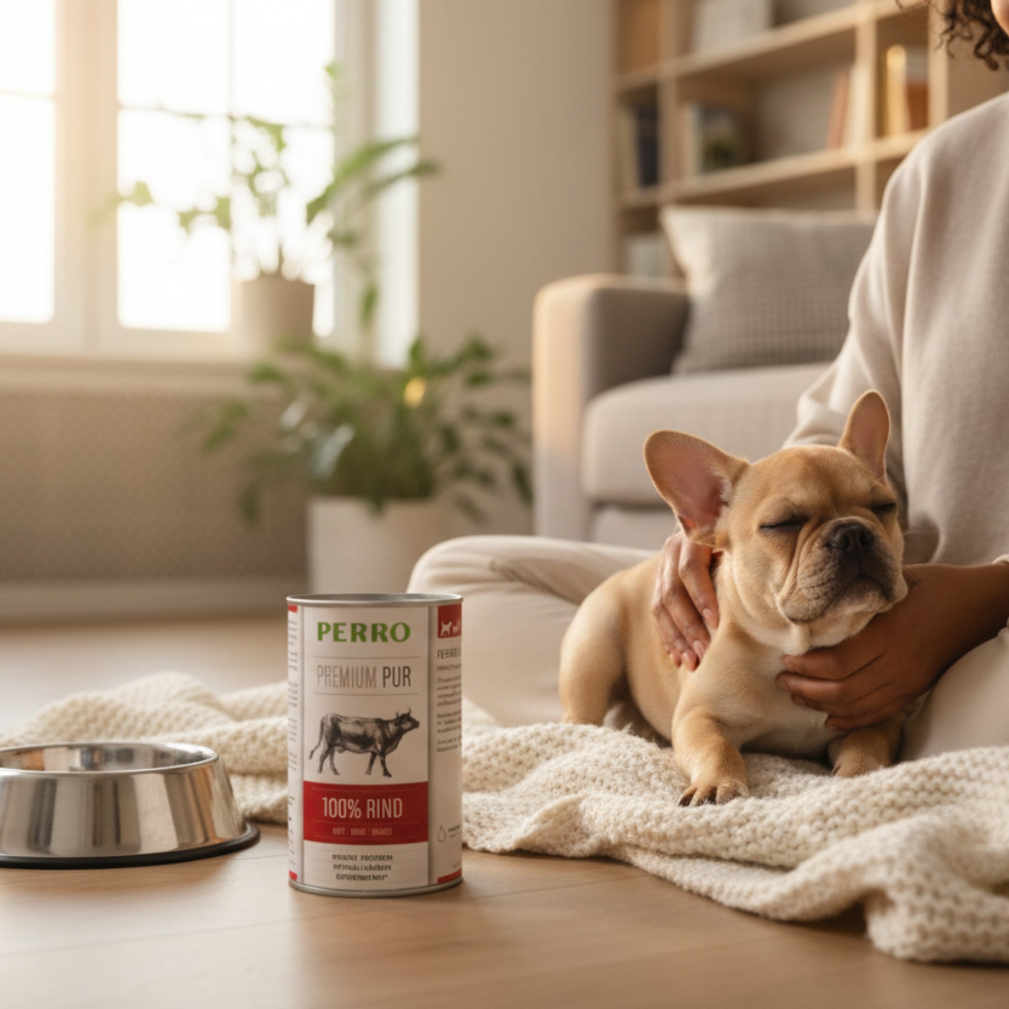 Perro Premium Pur Rind Nassfutter – 100% Singleprotein für Hunde mit Allergien &amp; sensibler Verdauung – Hypoallergen, Getreidefrei &amp; Schonend - Woofshack