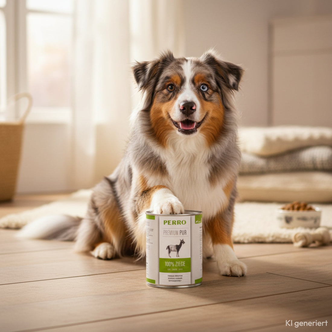 Perro Premium Pur Ziege – Hochwertiges Monoprotein-Nassfutter aus reiner Ziege für sensible Hunde, Allergiker &amp; wählerische Feinschmecker - Woofshack