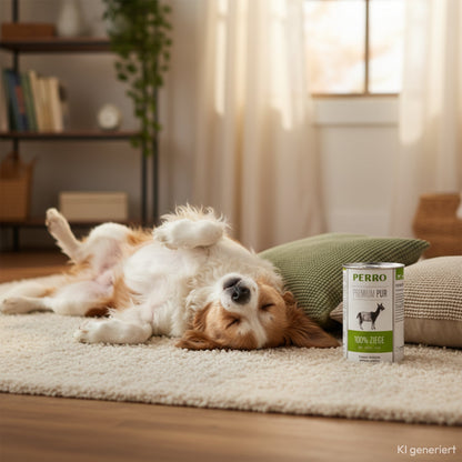 Perro Premium Pur Ziege – Hochwertiges Monoprotein-Nassfutter aus reiner Ziege für sensible Hunde, Allergiker &amp; wählerische Feinschmecker - Woofshack