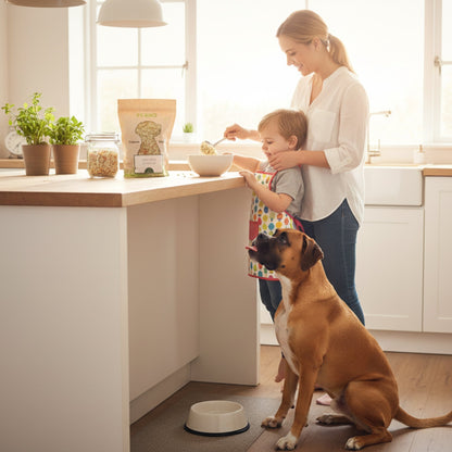 Perro Reisflocken mit Gemüse – Leicht verdauliche Schonkost für Hunde bei Magen - Darm - Problemen, Durchfall &amp; Aufbaukost - Woofshack