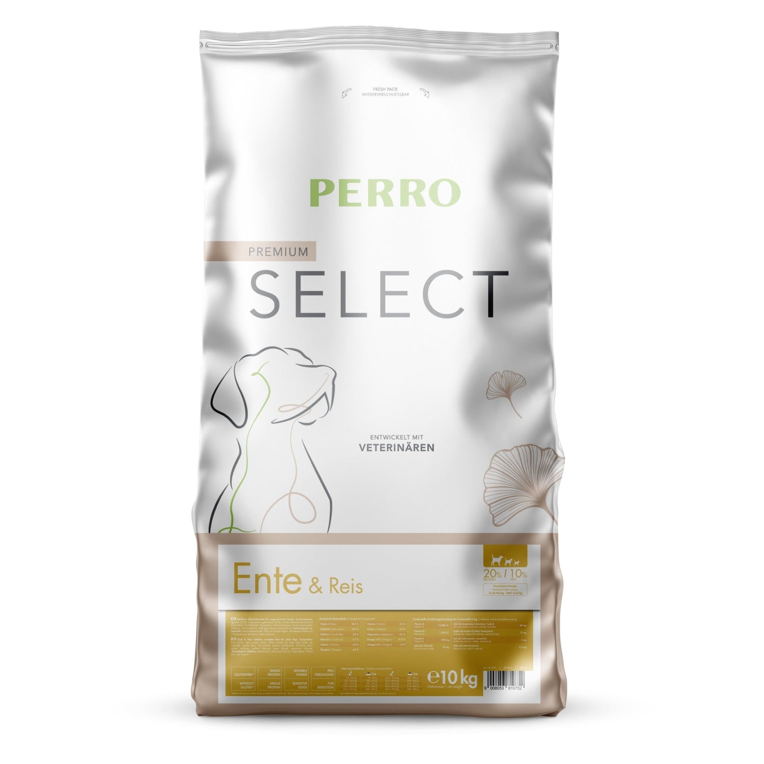 Perro Select Ente &amp; Reis - Hunde Trockenfutter - Woofshack