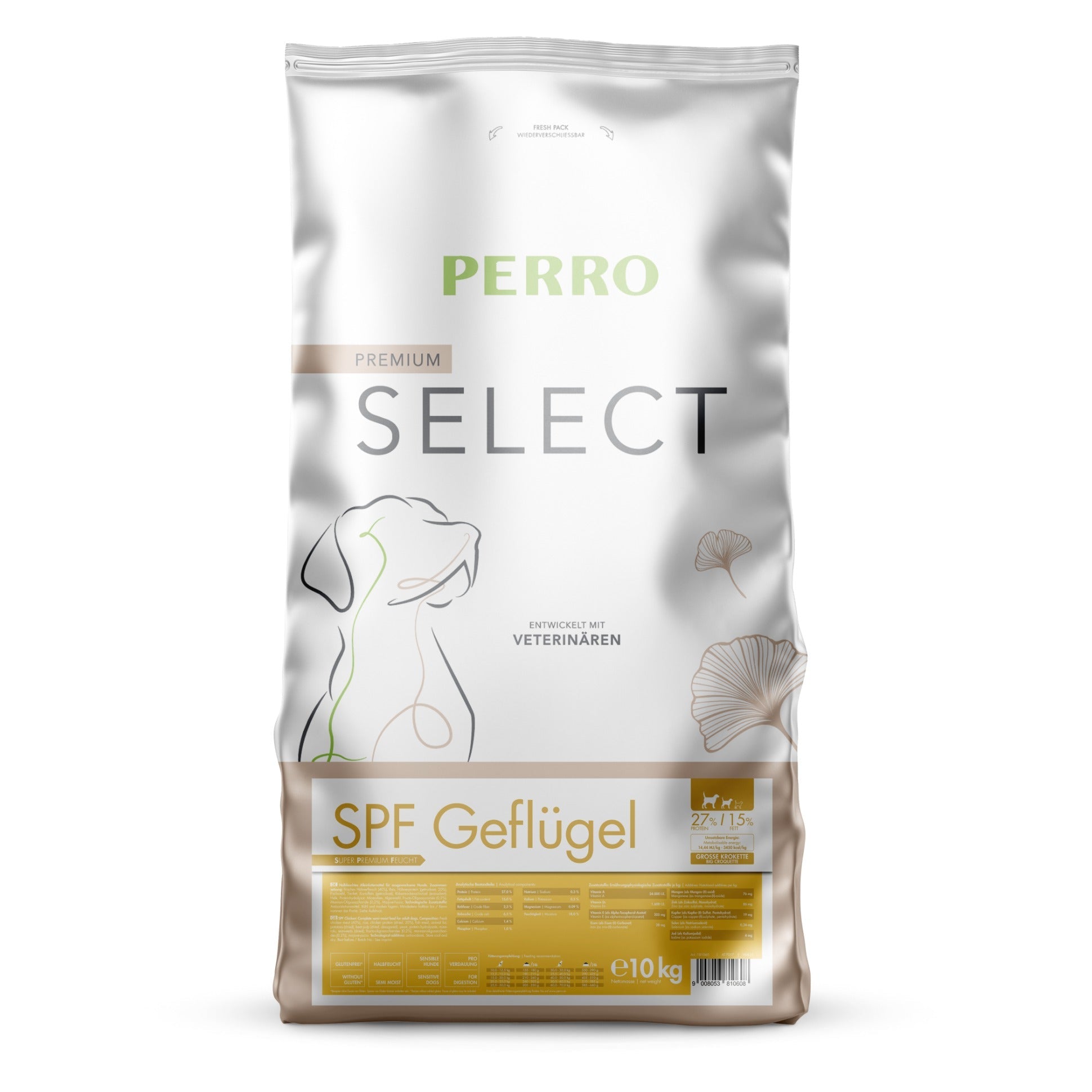 Perro Select SPF Geflügel, große Rassen - Hunde Trockenfutter - Woofshack