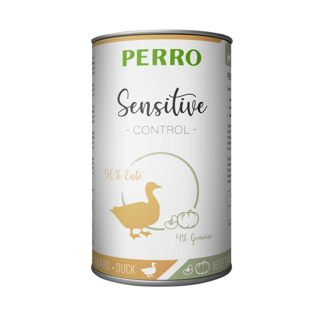 Perro Sensitive Control Ente &amp; Gemüse - Hunde Nassfutter - Woofshack
