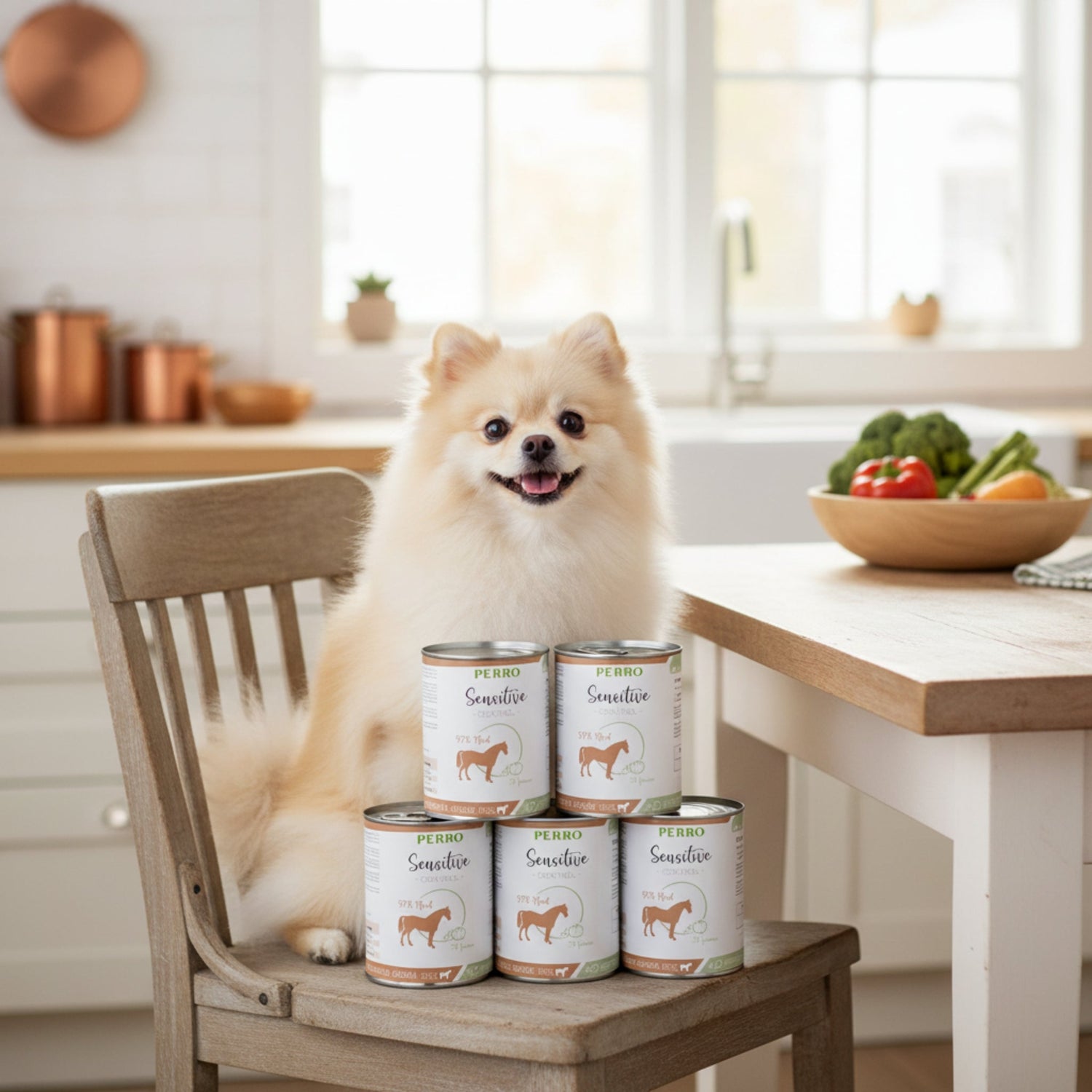 Perro Sensitive Control Pferd &amp; Gemüse – Hypoallergenes Premium Nassfutter für Hunde mit Futtermittelallergien, Getreidefrei &amp; Glutenfrei - Woofshack