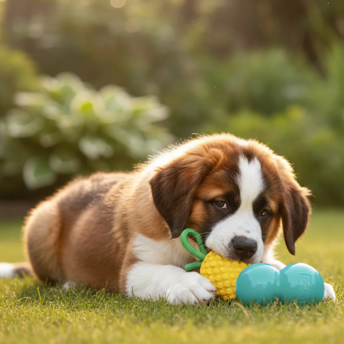 Planet Dog Double - Tuff – Unzerstörbares Kauspielzeug für starke Kauer &amp; intensive Zahnpflege - Woofshack