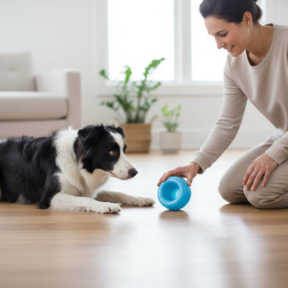 Planet Dog Orbee - Tuff Snoop Intelligenzspielzeug – Interaktiver Leckerli - Spender gegen Langeweile &amp; für mentale Auslastung - Woofshack