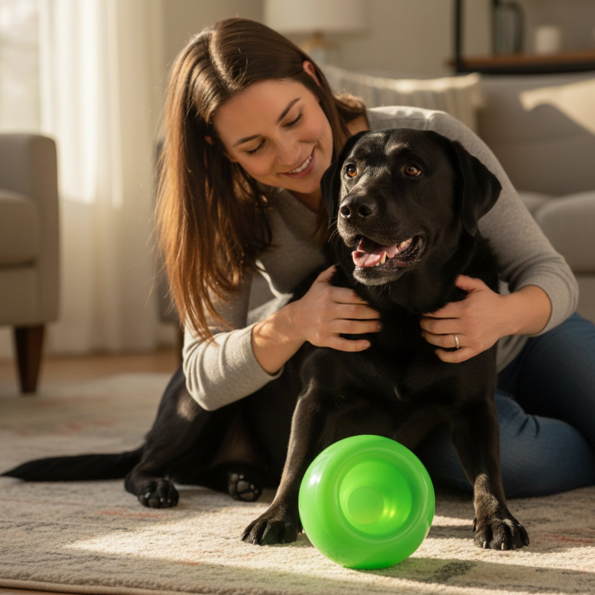 Planet Dog Orbee - Tuff Snoop Intelligenzspielzeug – Interaktiver Leckerli - Spender gegen Langeweile &amp; für mentale Auslastung - Woofshack
