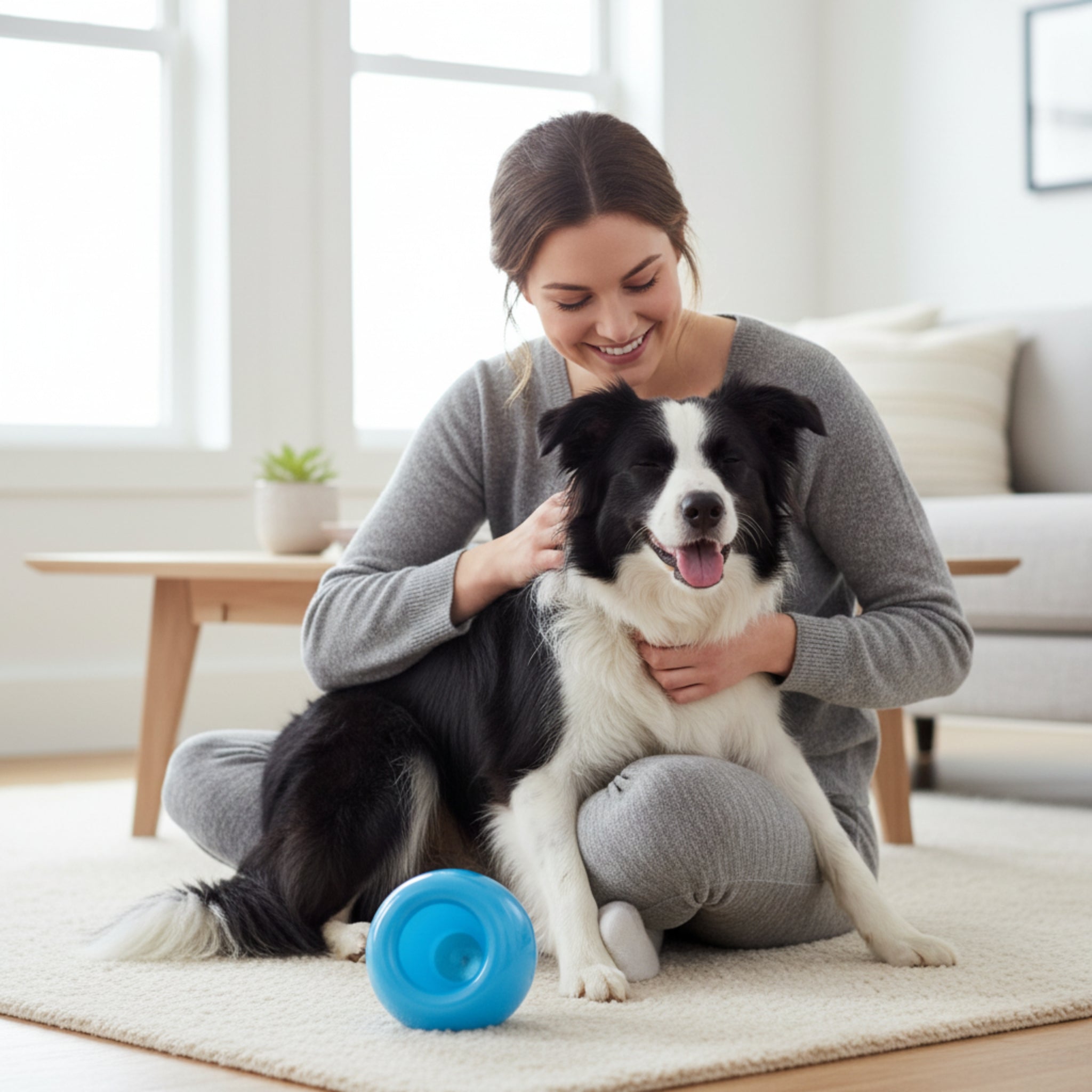 Planet Dog Orbee - Tuff Snoop Intelligenzspielzeug – Interaktiver Leckerli - Spender gegen Langeweile &amp; für mentale Auslastung - Woofshack