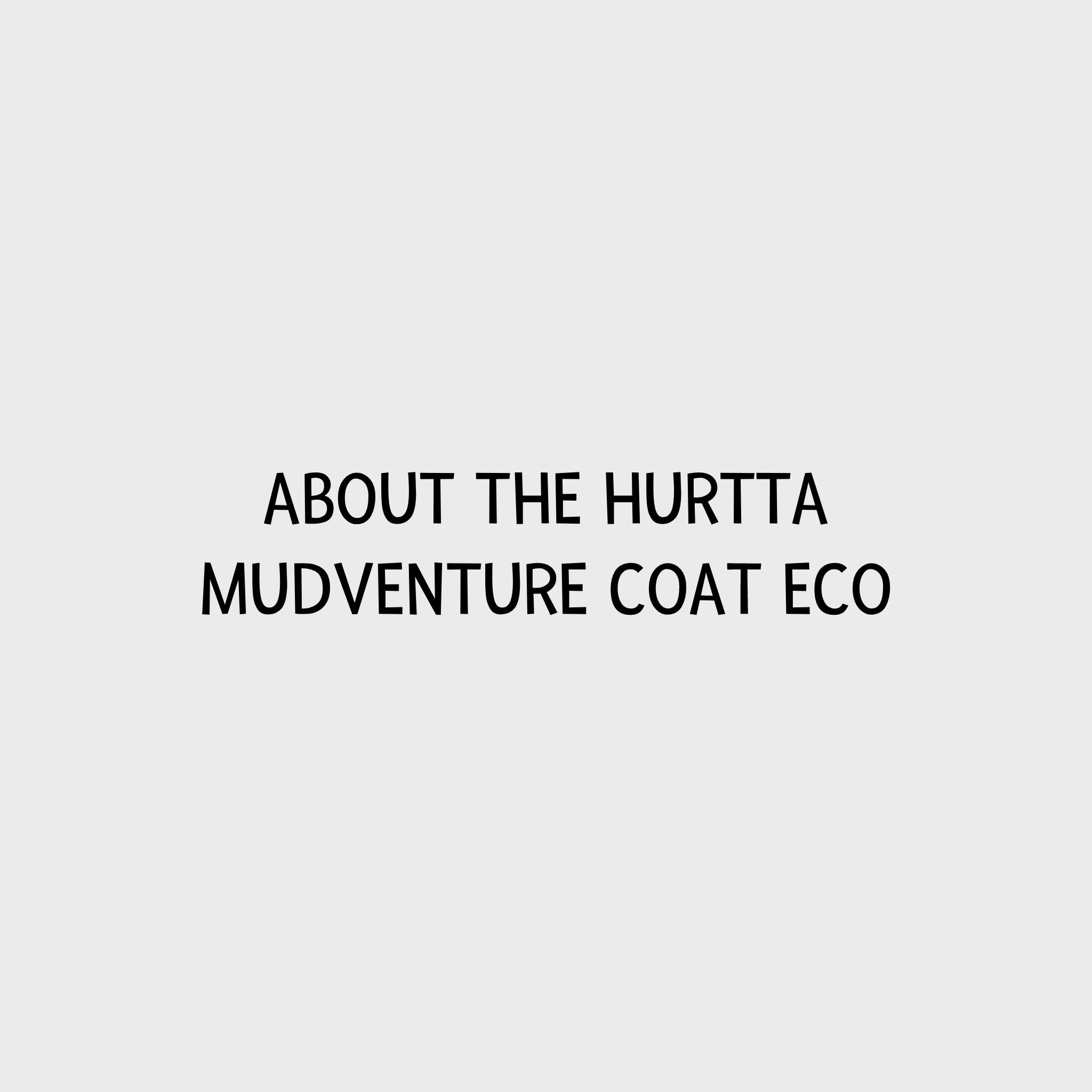 Video - Hurtta Mudventure Coat ECO