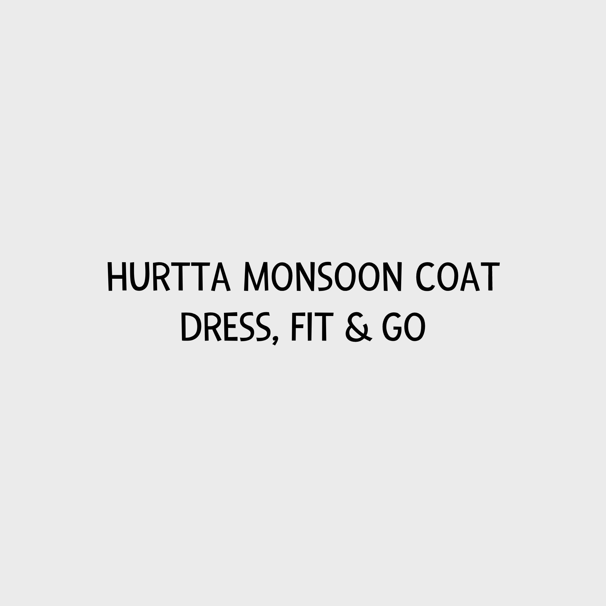 Video - Hurtta Monsoon Coat Dress, Fit &amp; Go