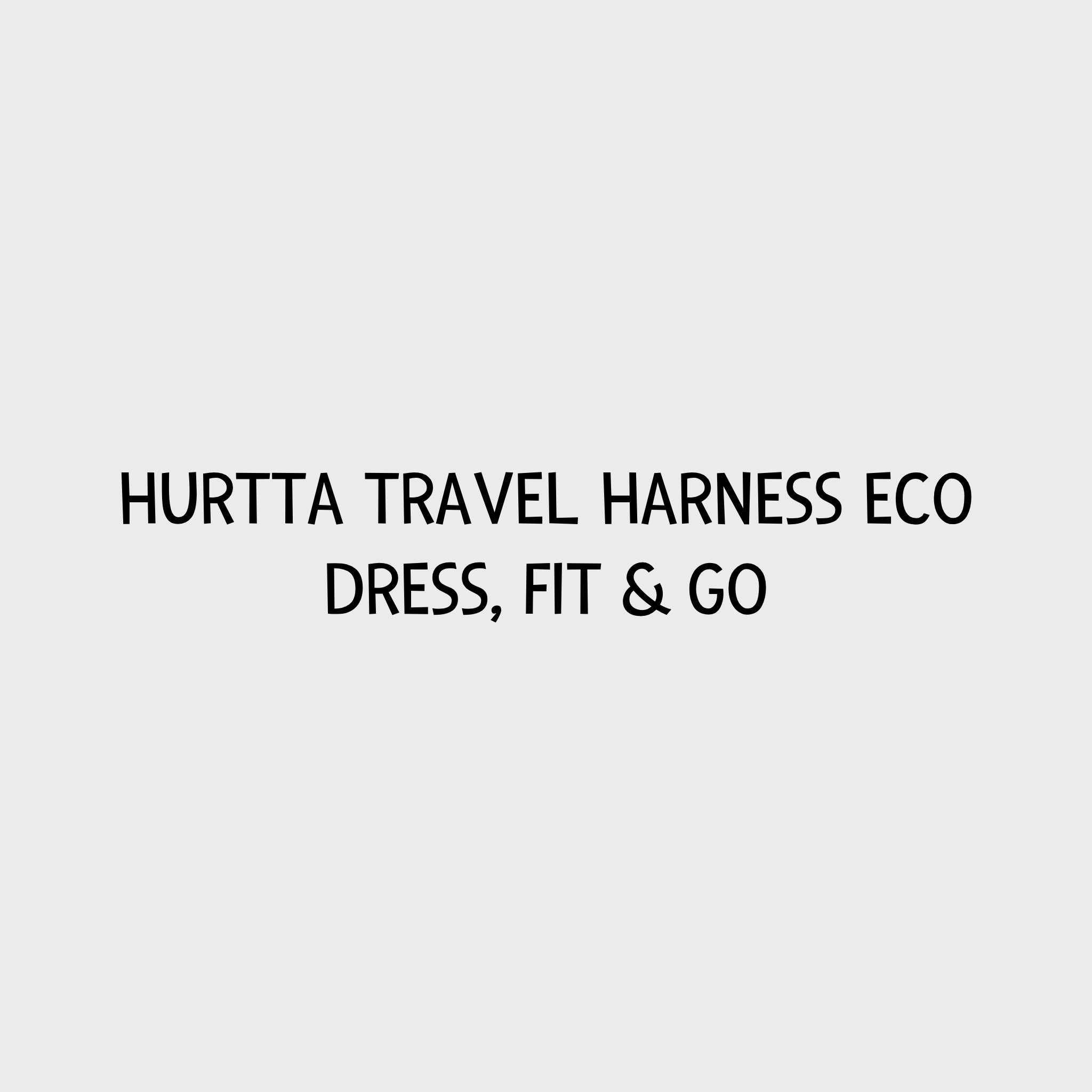 Video - Hurtta Travel Harness ECO - Dress, Fit & Go