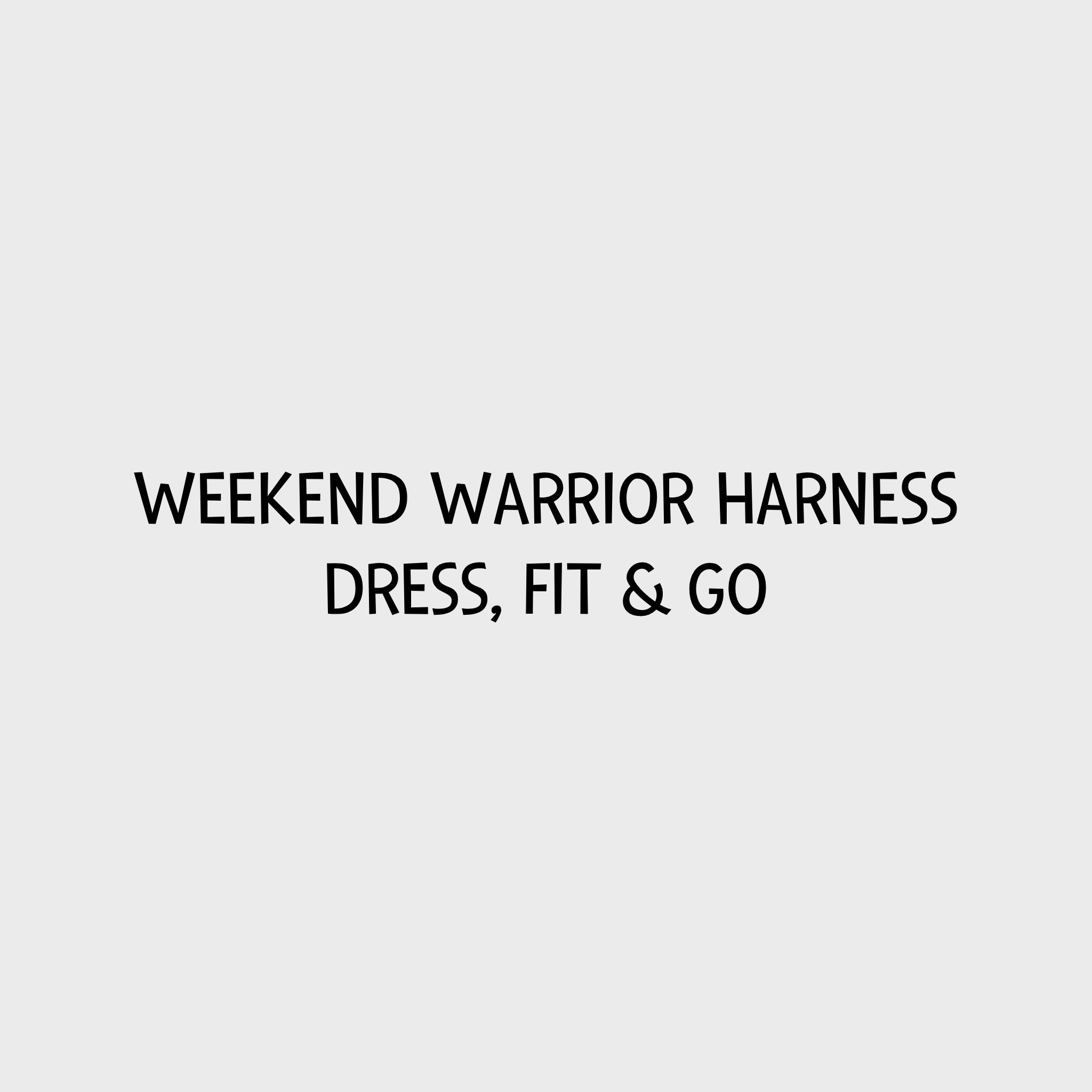 Video - Hurtta Weekend Warrior Harness Dress, Fit & Go