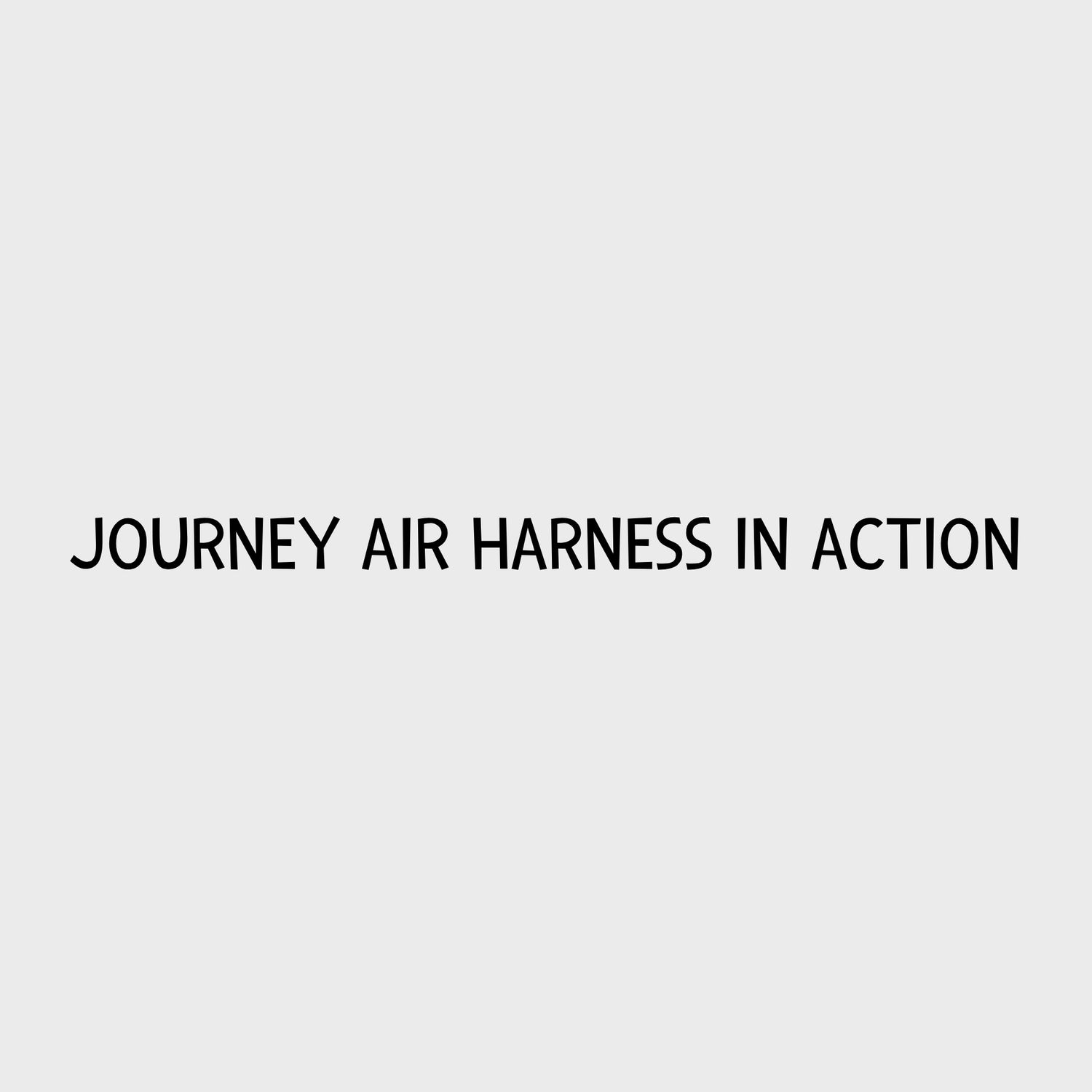 Video - Journey Air Harness in Action