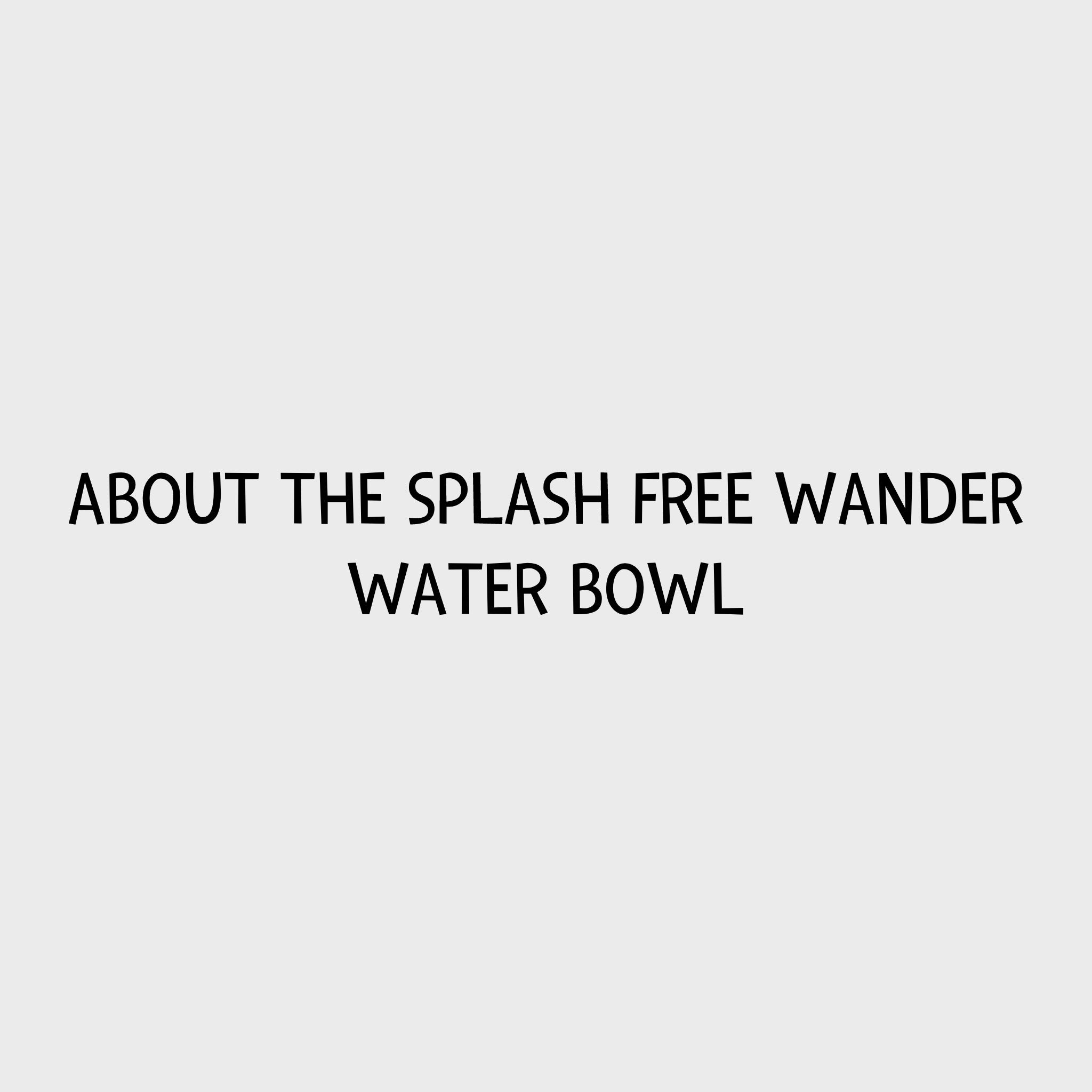 Video - Kurgo Splash Free Wander Water Bowl