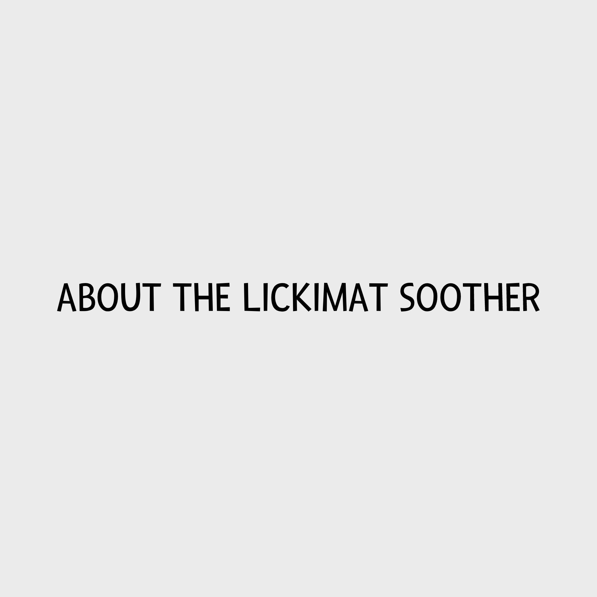 Video - LickiMat Classic Soother