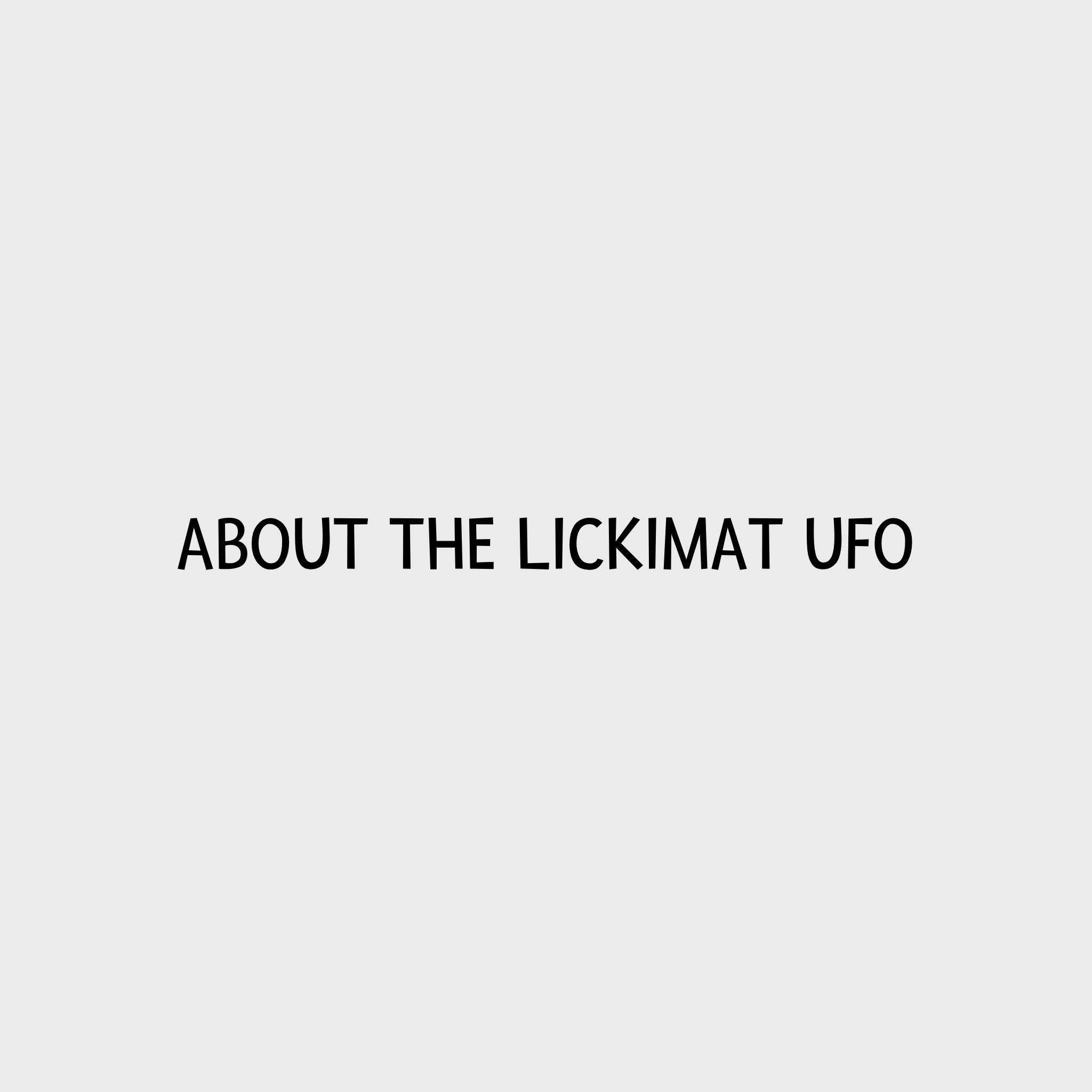 Video - LickiMat Ufo