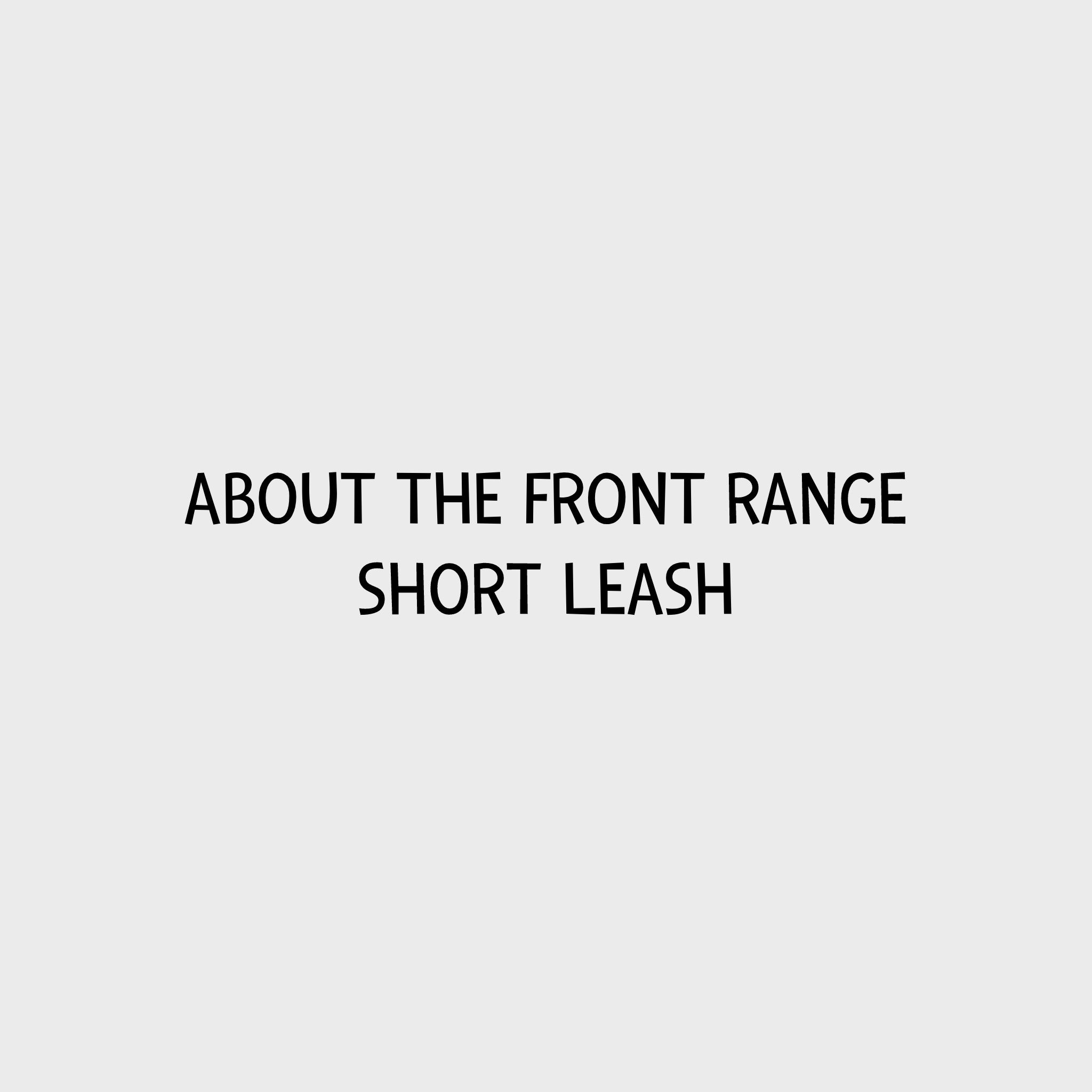 Video - Ruffwear Front Range Short Leash