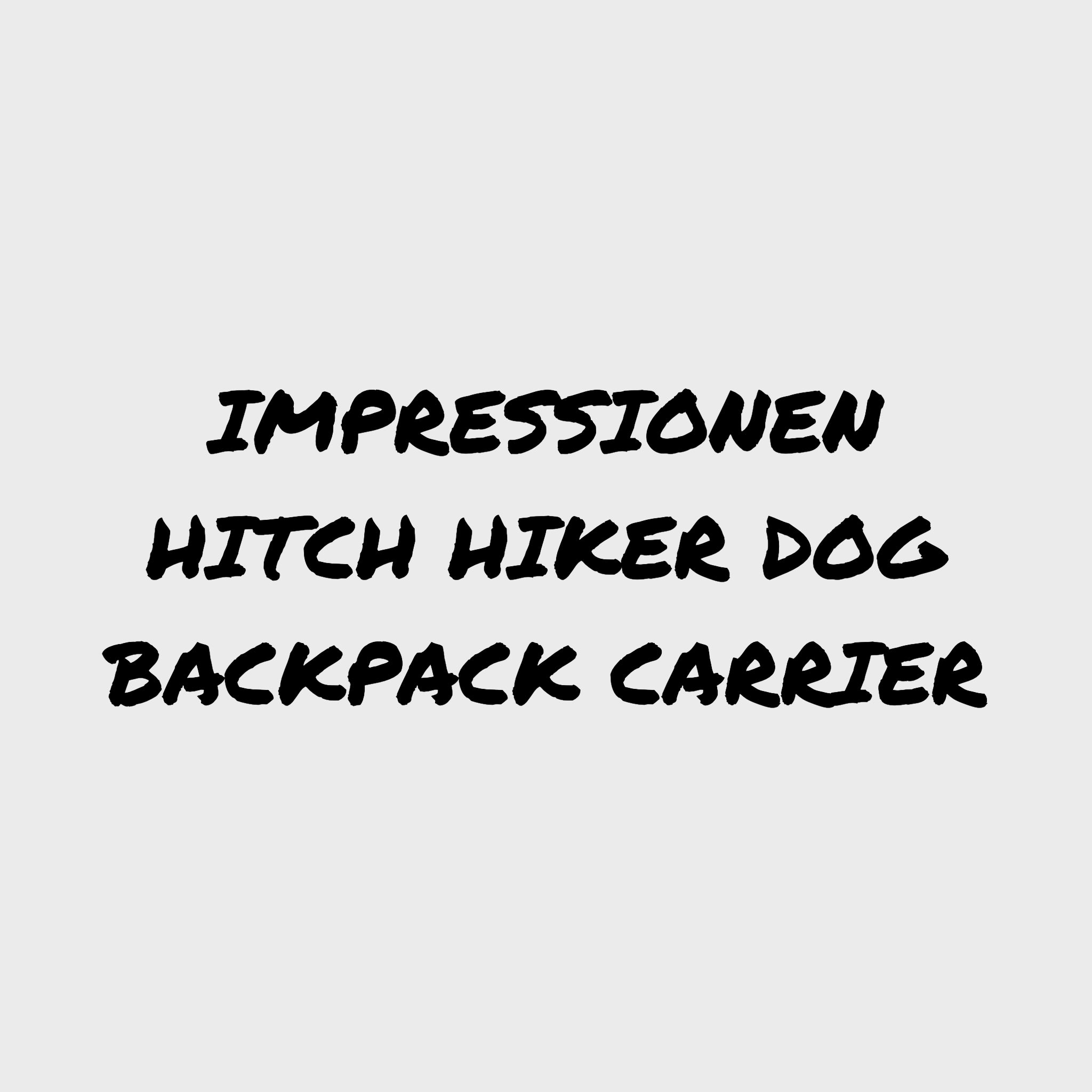 Video Impressionen Ruffwear Hitch Hiker Dog Backpack Carrier