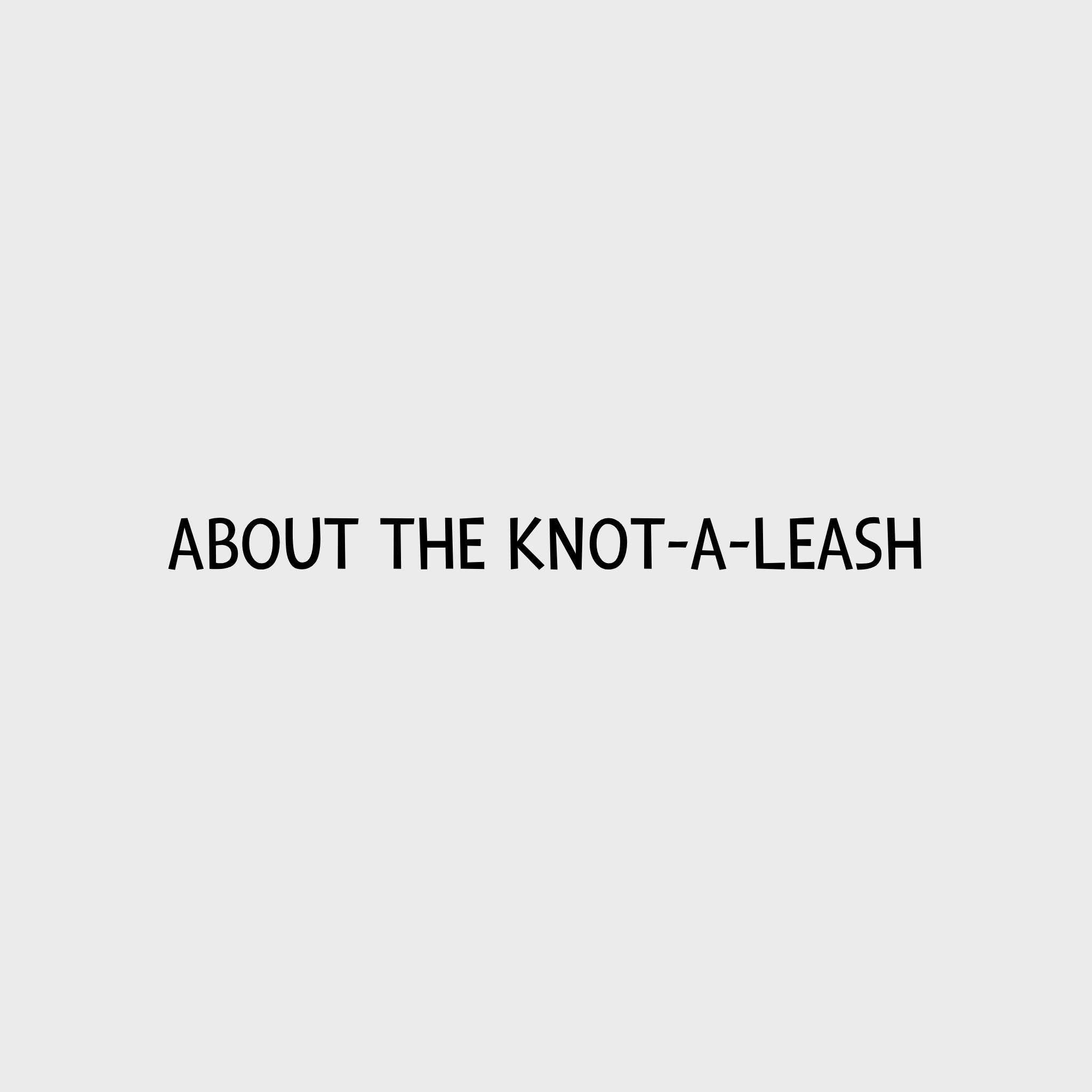 Laisse en corde Knot-a-Leash™