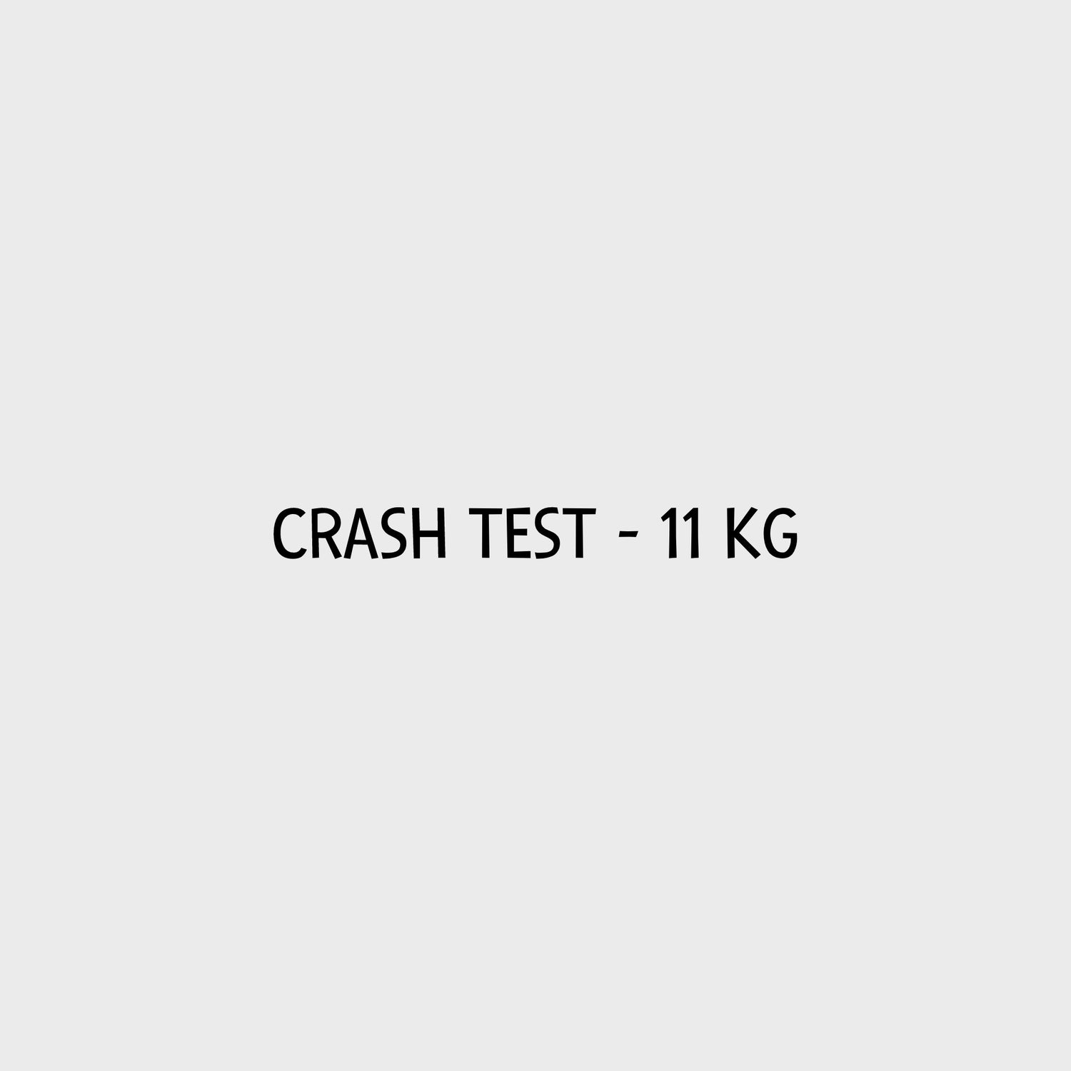 Video - Crash Test - 11 kg - Ruffwear Load Up Harness