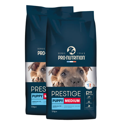 Pro - Nutrition Prestige Puppy Medium – Premium Welpenfutter für mittelgroße Rassen - Woofshack
