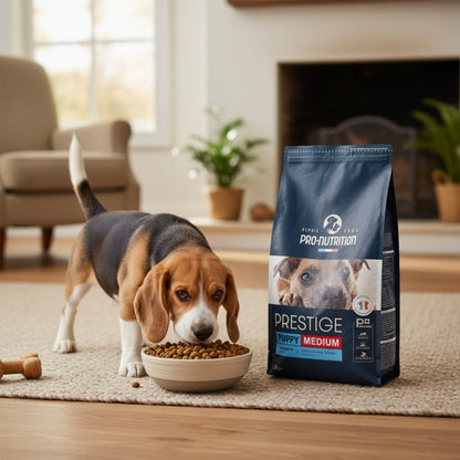 Pro - Nutrition Prestige Puppy Medium – Premium Welpenfutter für mittelgroße Rassen - Woofshack