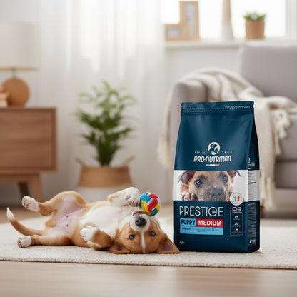 Pro - Nutrition Prestige Puppy Medium – Premium Welpenfutter für mittelgroße Rassen - Woofshack