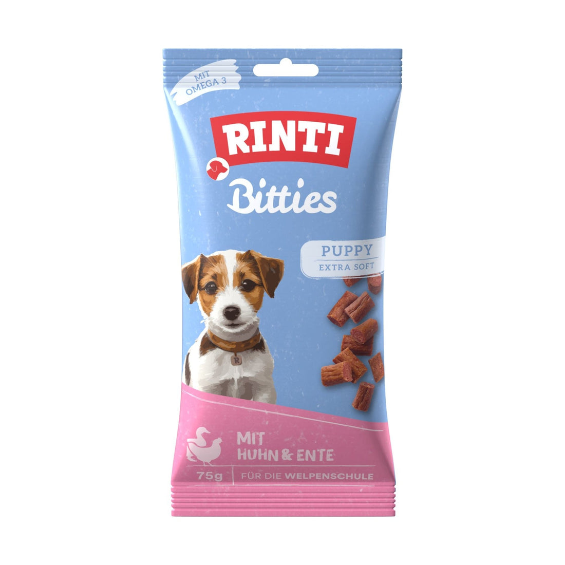 Rinti Bitties Puppy - Huhn &amp; Ente, Hundesnack - Woofshack