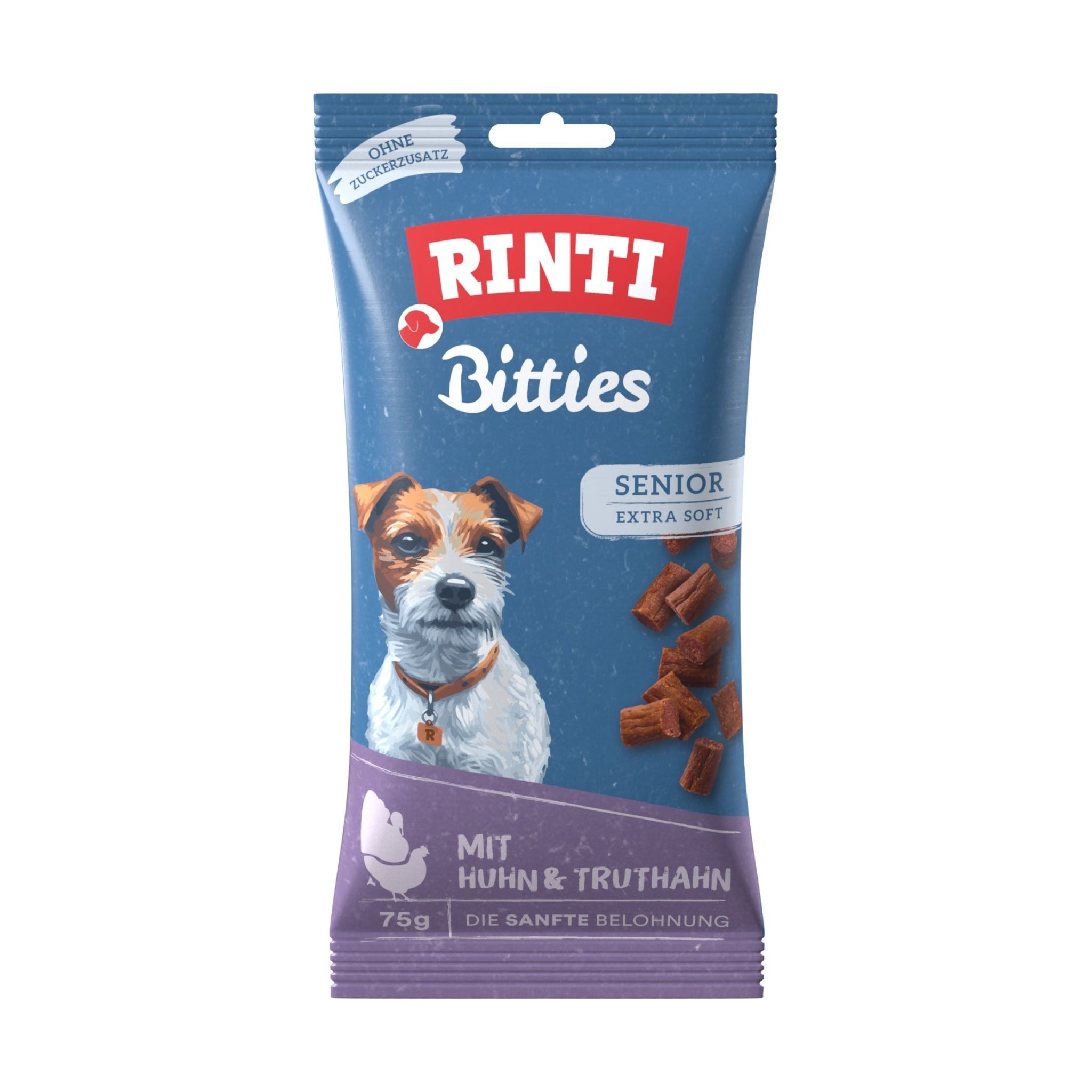 Rinti Bitties Senior - Huhn &amp; Truthahn, Hundesnack - Woofshack