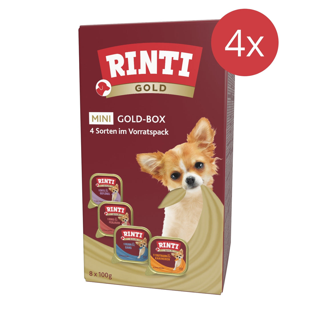 RINTI Gold mini Multibox - Hunde Nassfutter - Woofshack