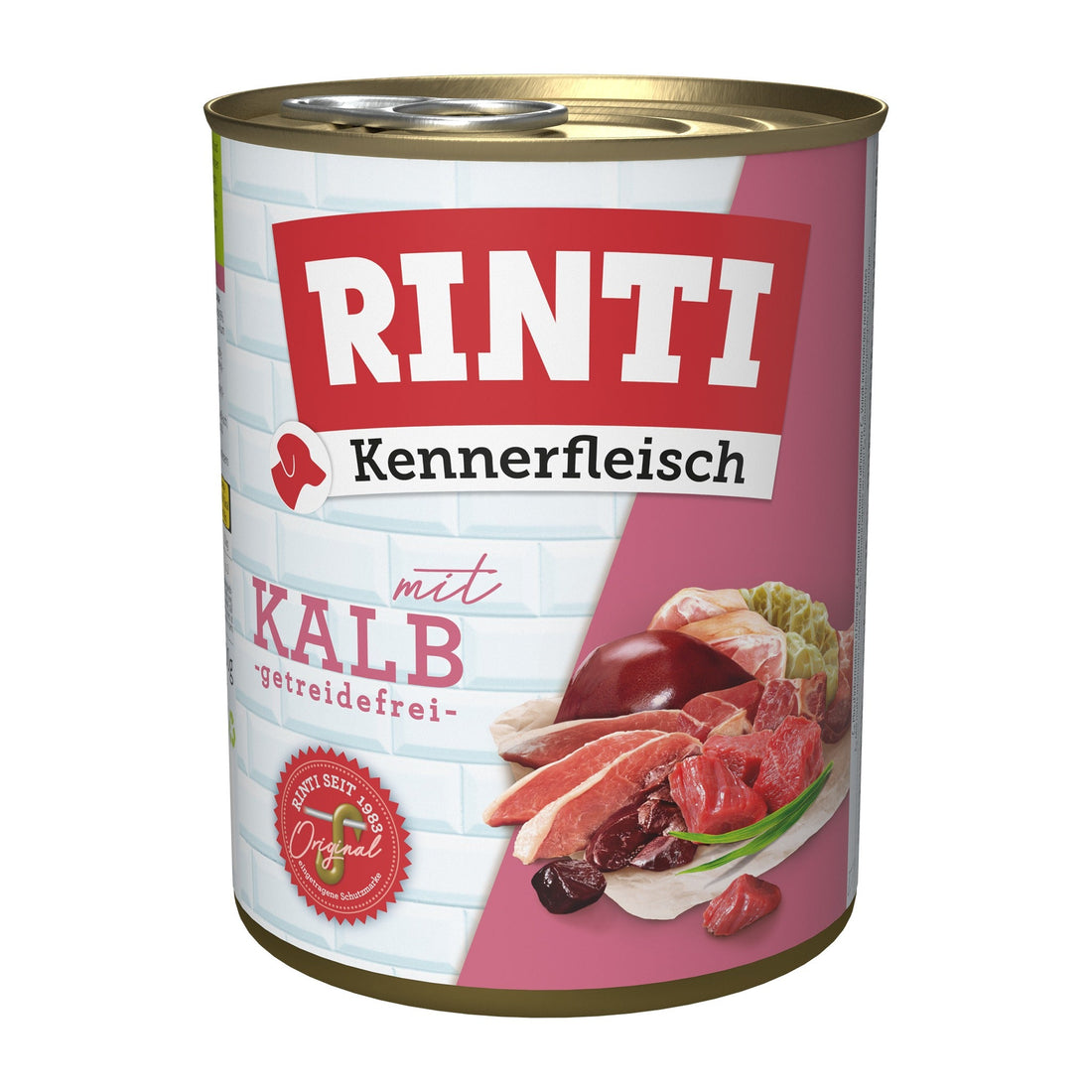RINTI Kennerfleisch mit Kalb - Hunde Nassfutter - Woofshack