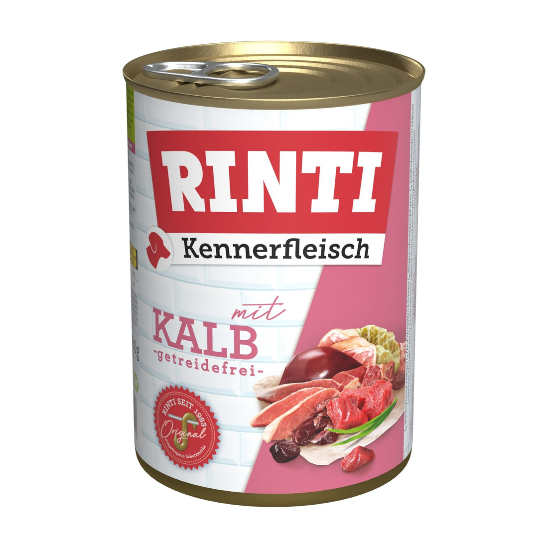 RINTI Kennerfleisch mit Kalb - Hunde Nassfutter - Woofshack