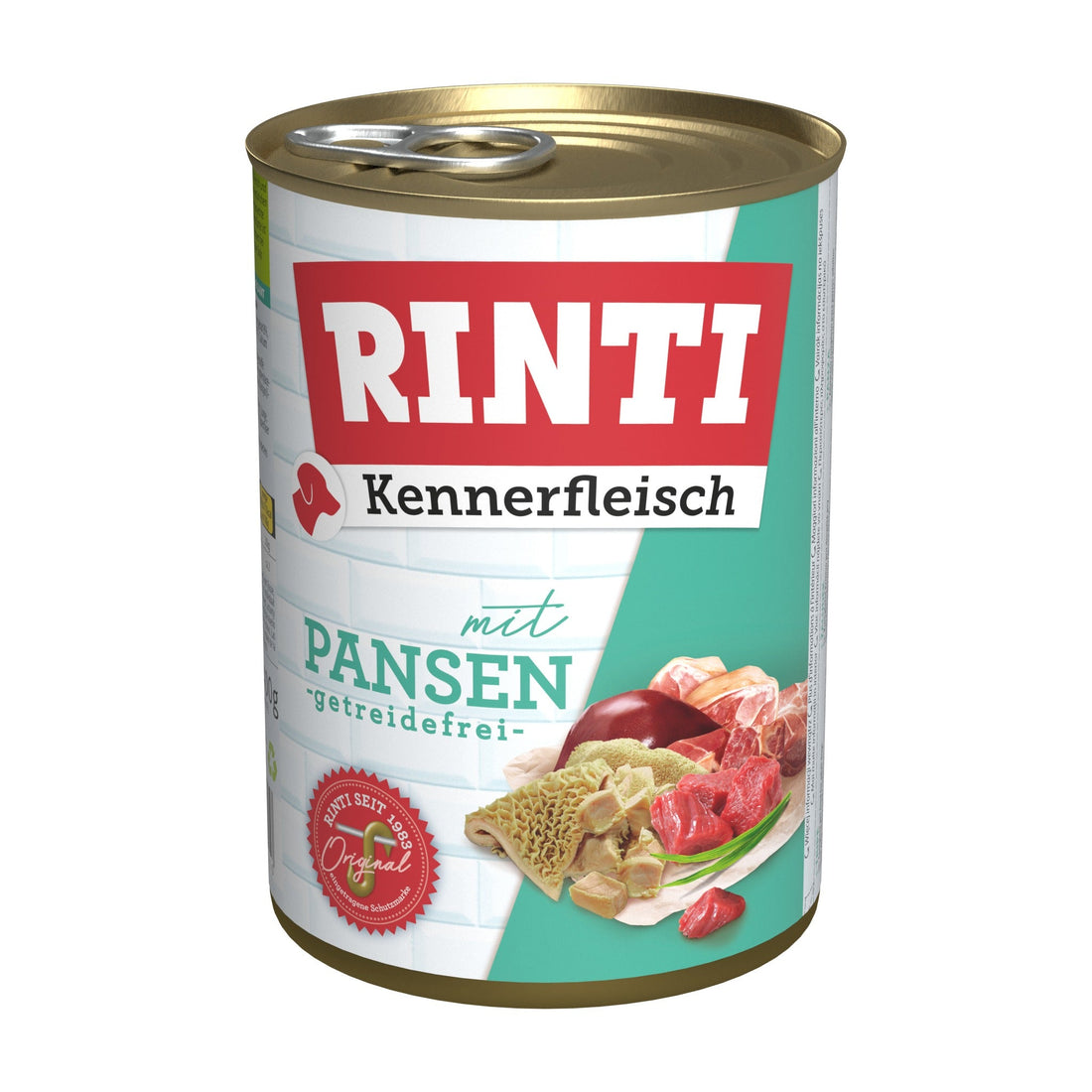 RINTI Kennerfleisch mit Pansen - Hunde Nassfutter - Woofshack
