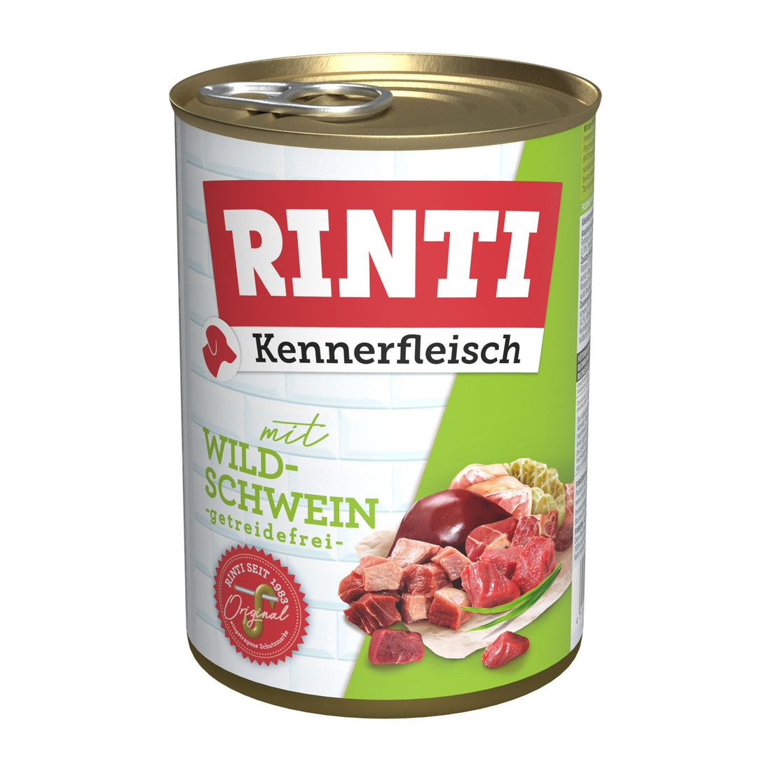 RINTI Kennerfleisch mit Wildschwein - Hunde Nassfutter - Woofshack