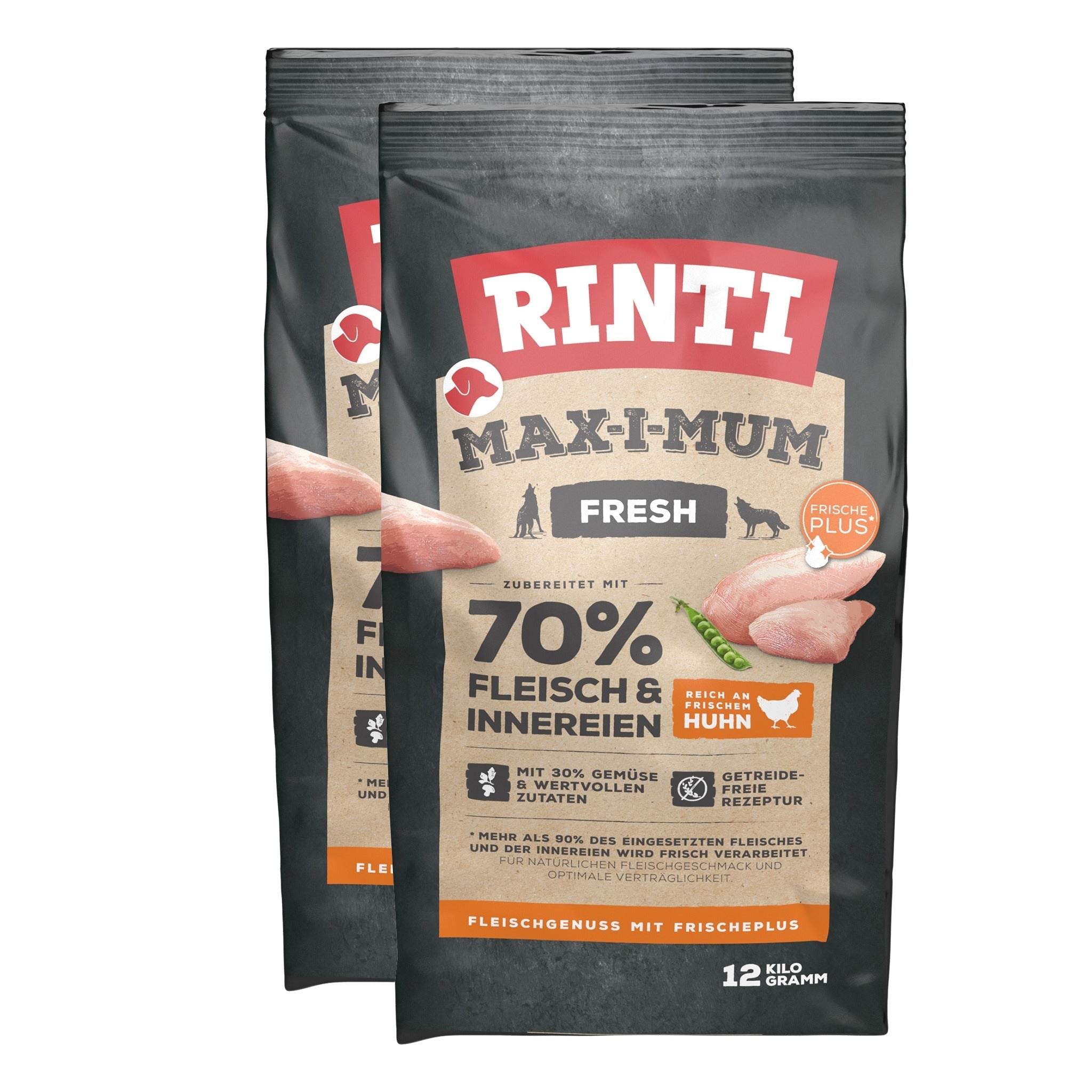 RINTI Max - i - Mum Adult Hundetrockenfutter - Huhn - Woofshack