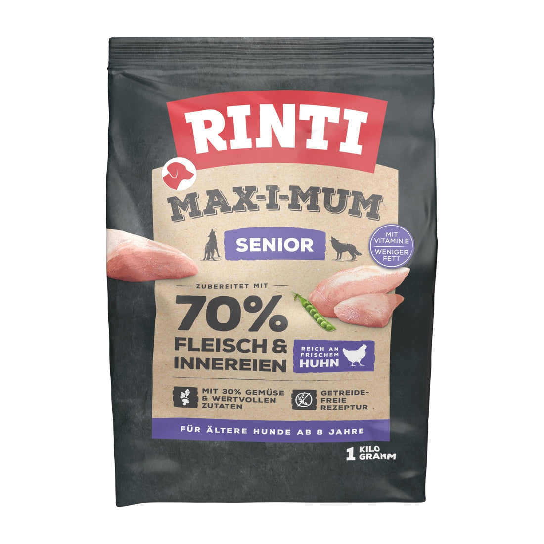 RINTI Max - i - Mum Senior Hundetrockenfutter - Huhn - Woofshack