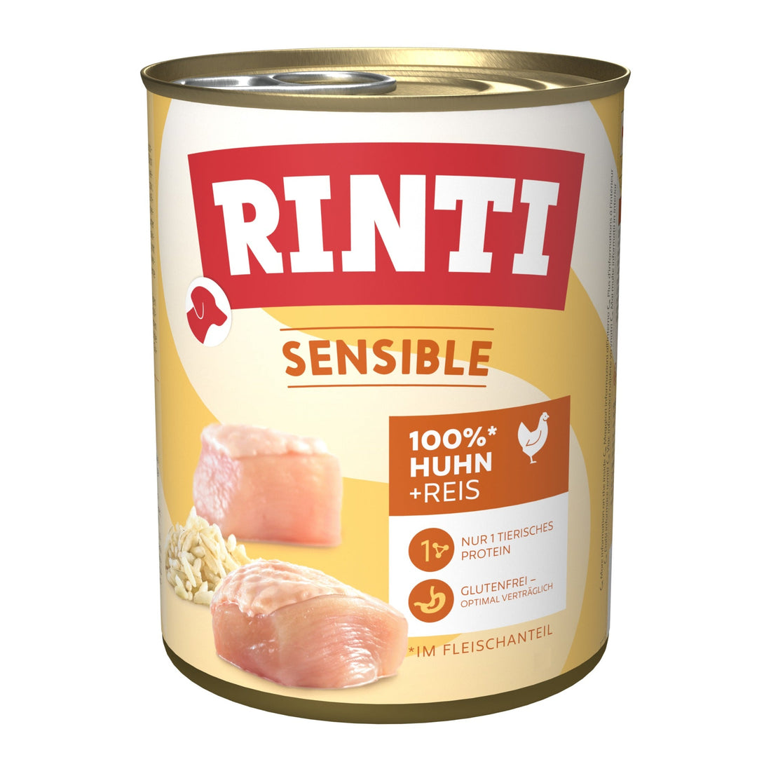 RINTI Sensible Huhn + Reis - Hunde Nassfutter - Woofshack