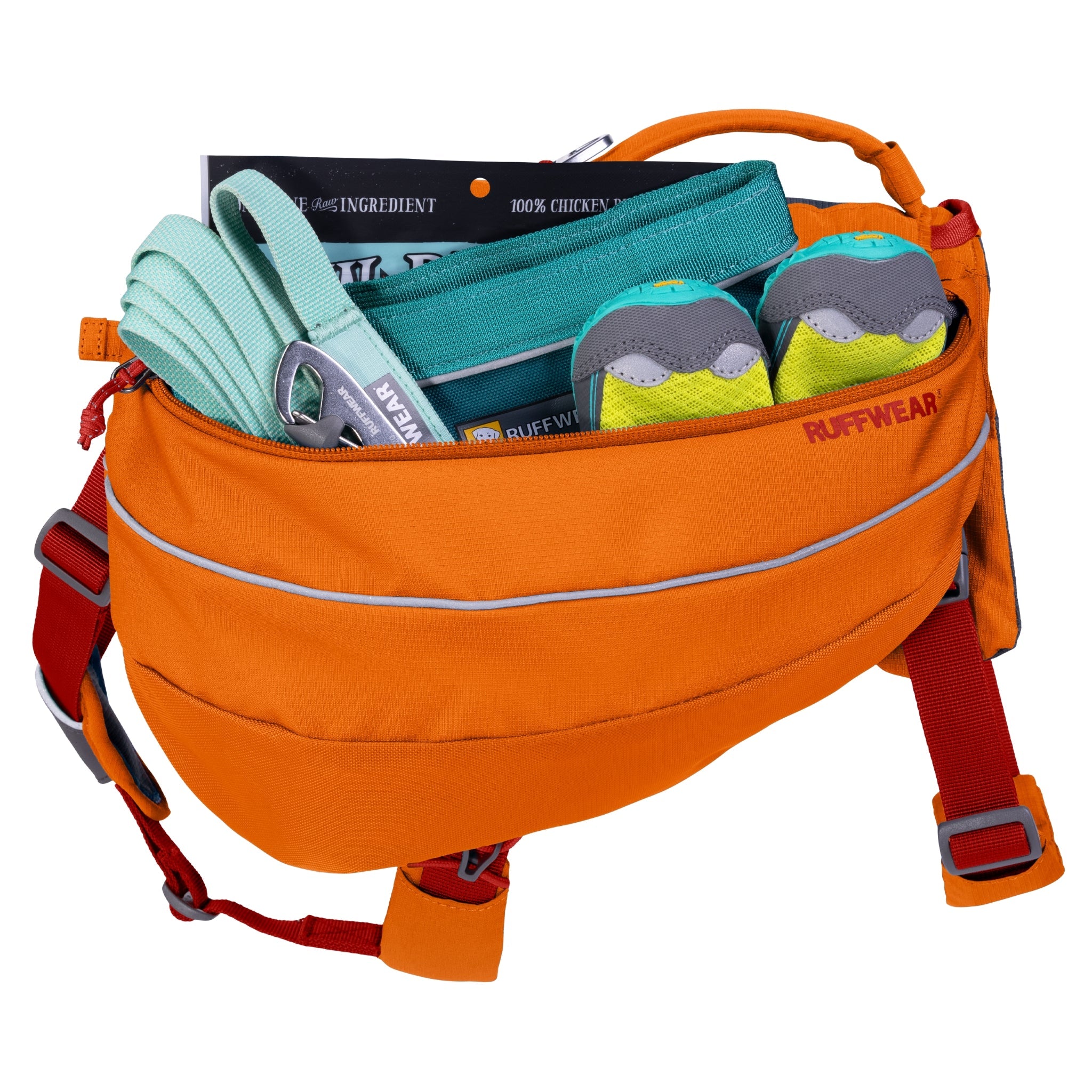 Ruffwear Approach Pack – Ergonomischer Hunderucksack mit Satteltaschen für aktive Hunde auf Trekking &amp; Wandertouren - Woofshack
