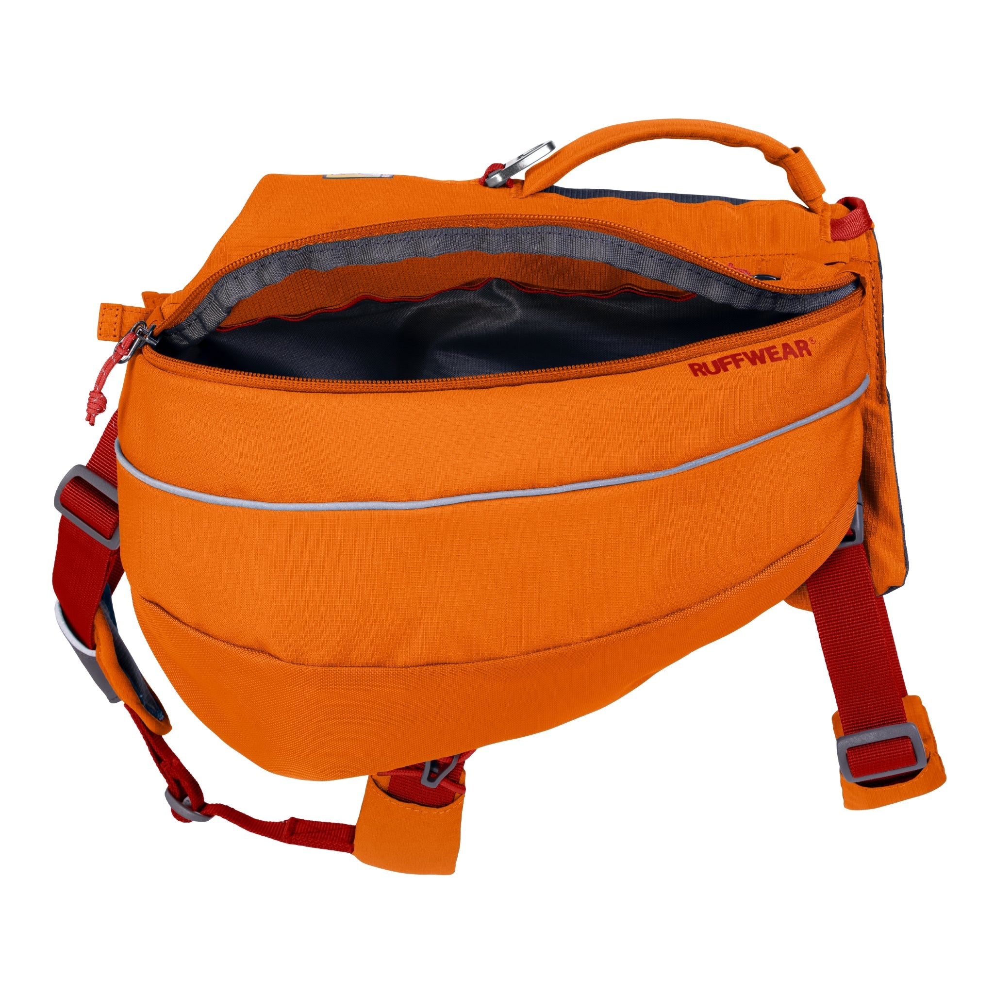 Ruffwear Approach Pack – Ergonomischer Hunderucksack mit Satteltaschen für aktive Hunde auf Trekking &amp; Wandertouren - Woofshack